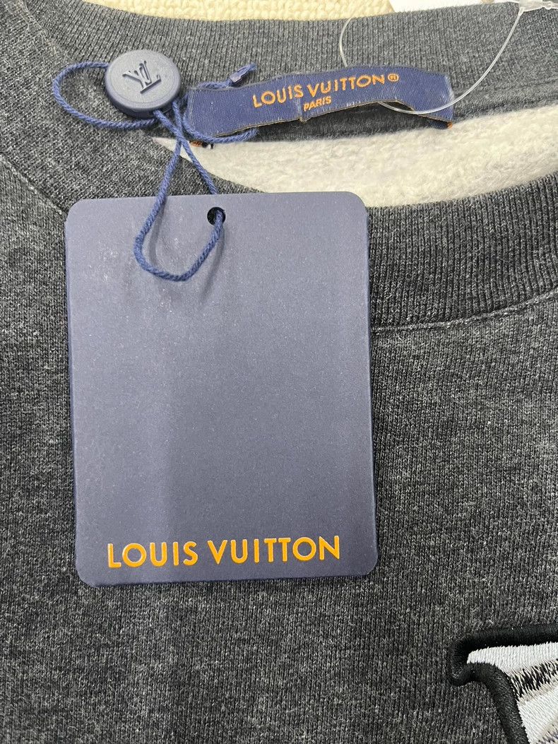 Louis Vuitton Louis Vuitton 24SS Logo Printed Crew Neck Long Sleeve Sweat Size US M / EU 48-50 / 2 - 5 Thumbnail