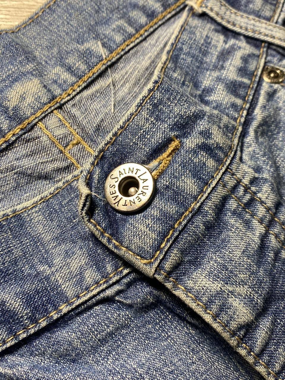Vintage × Yves Saint Laurent Vintage Shorts Denim Yves Saint Laurent Size US 34 / EU 50 - 12 Thumbnail
