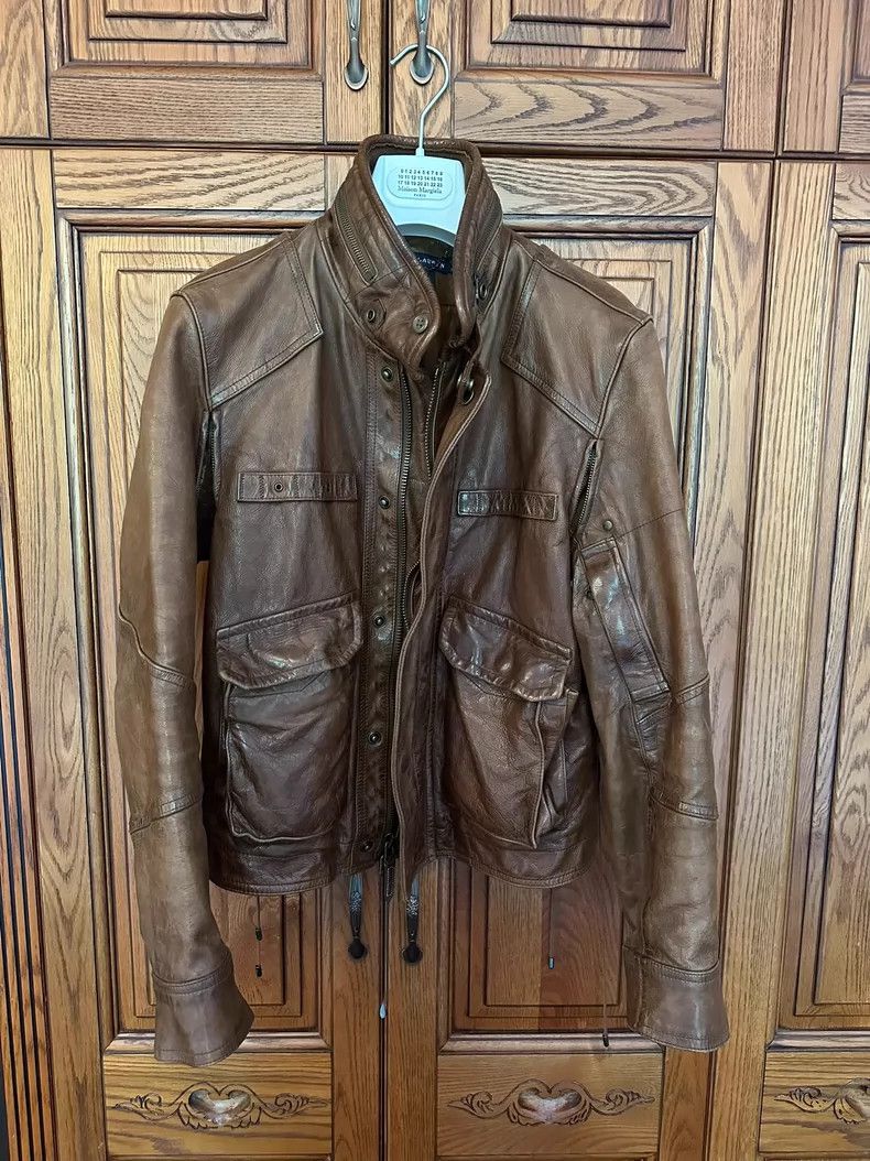 Ralph Lauren Purple Label Ralph Lauren Leather Jacket Size US L / EU 52-54 / 3 - 1 Thumbnail