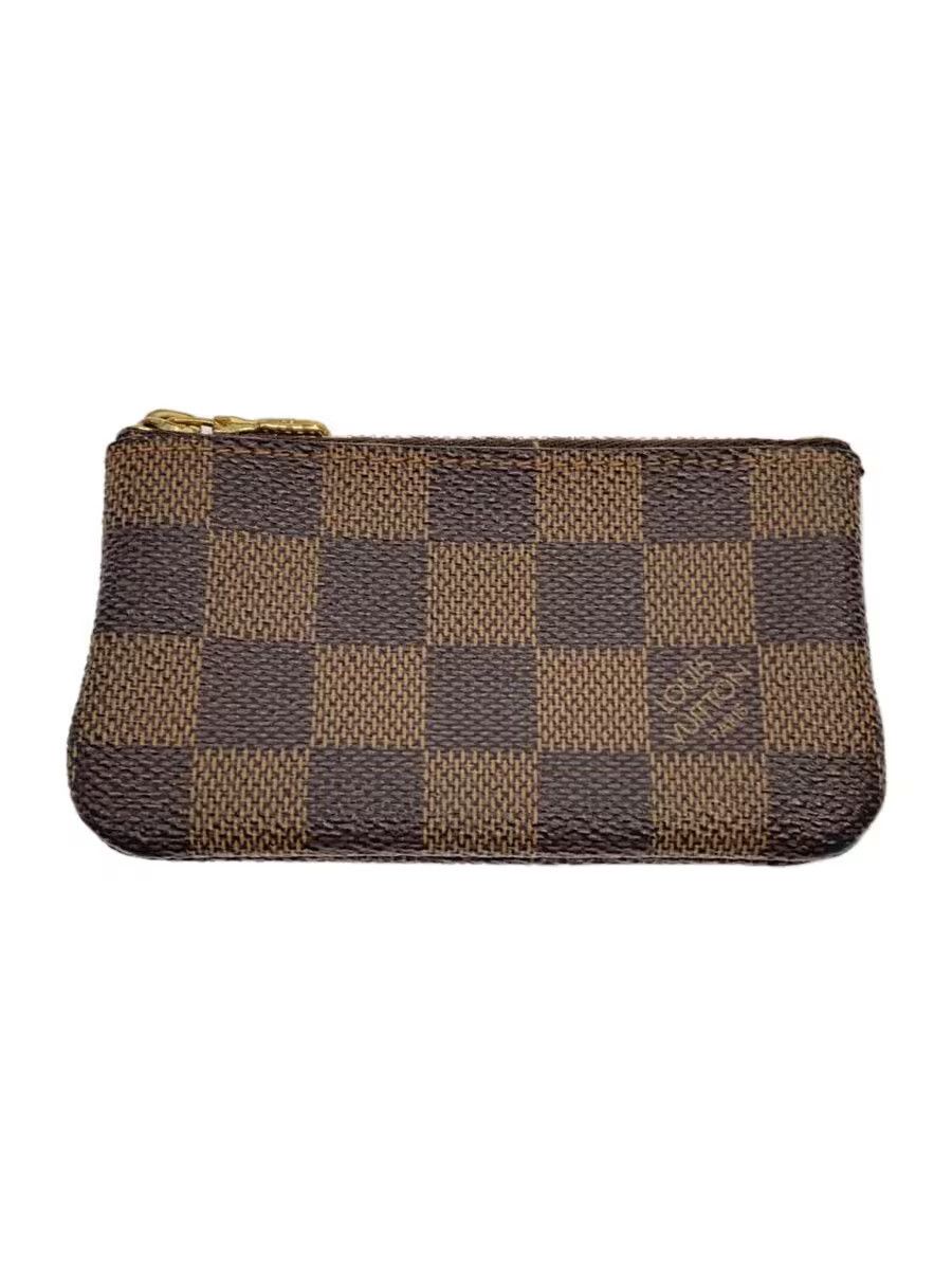 Louis Vuitton Louis Vuitton Damier Ebene Pochette Cle Brown Size ONE SIZE - 1 Thumbnail