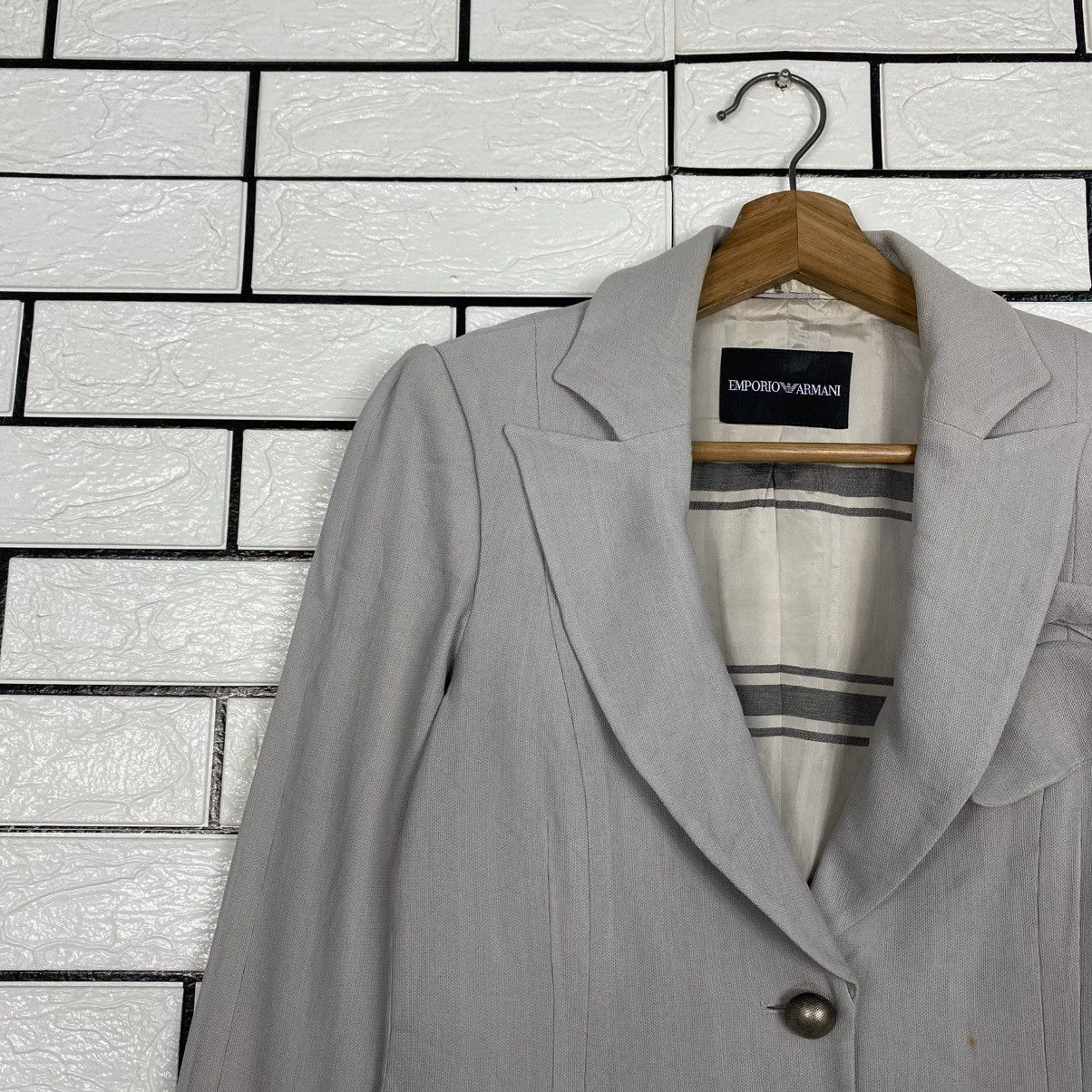 Emporio Armani 📌Vintage Chore Coats Jacket Emporio Armani Blanket Striped Size US M / EU 48-50 / 2 - 8 Thumbnail