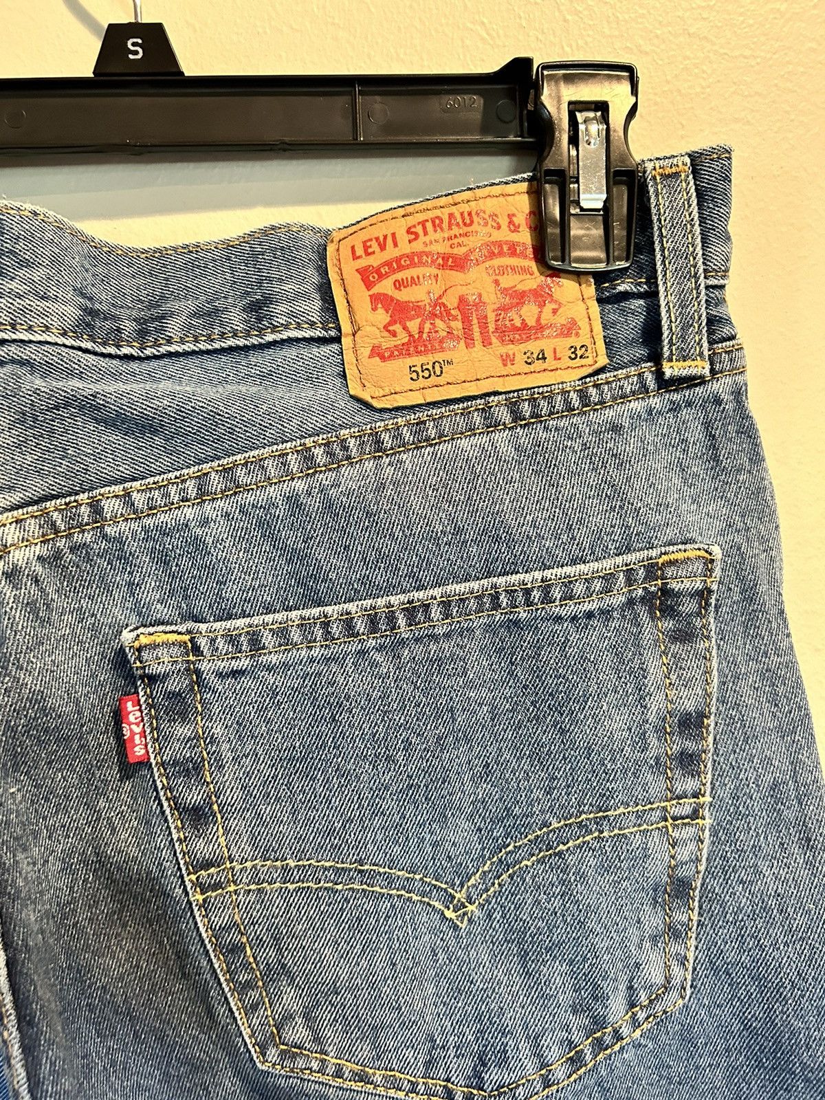 Levi's × Vintage Levis 550 34x32 Size US 34 / EU 50 - 3 Thumbnail