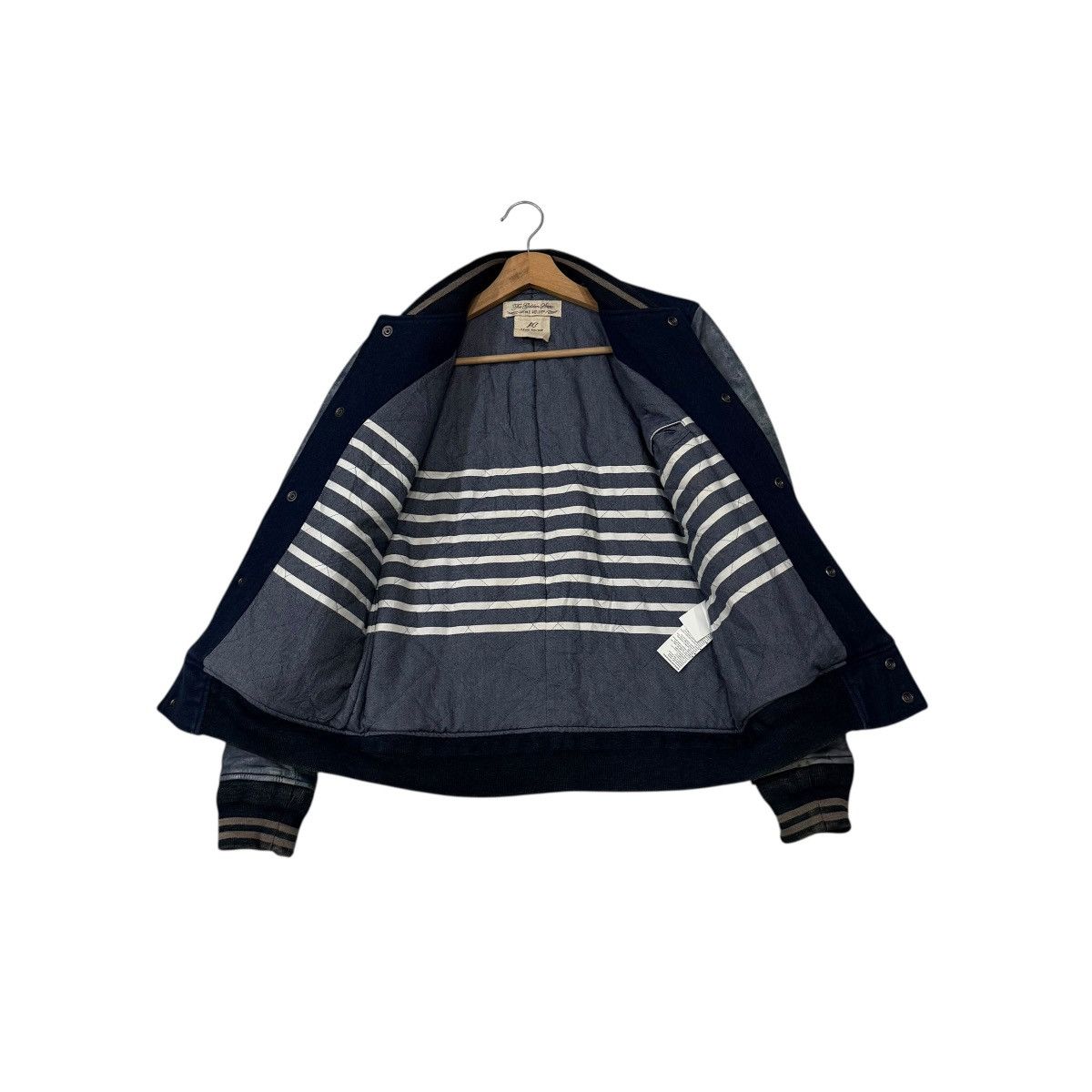 Remi Relief Vintage Remi Relief Golden State Wool Leather Varsity Jacket Size US S / EU 44-46 / 1 - 18 Thumbnail