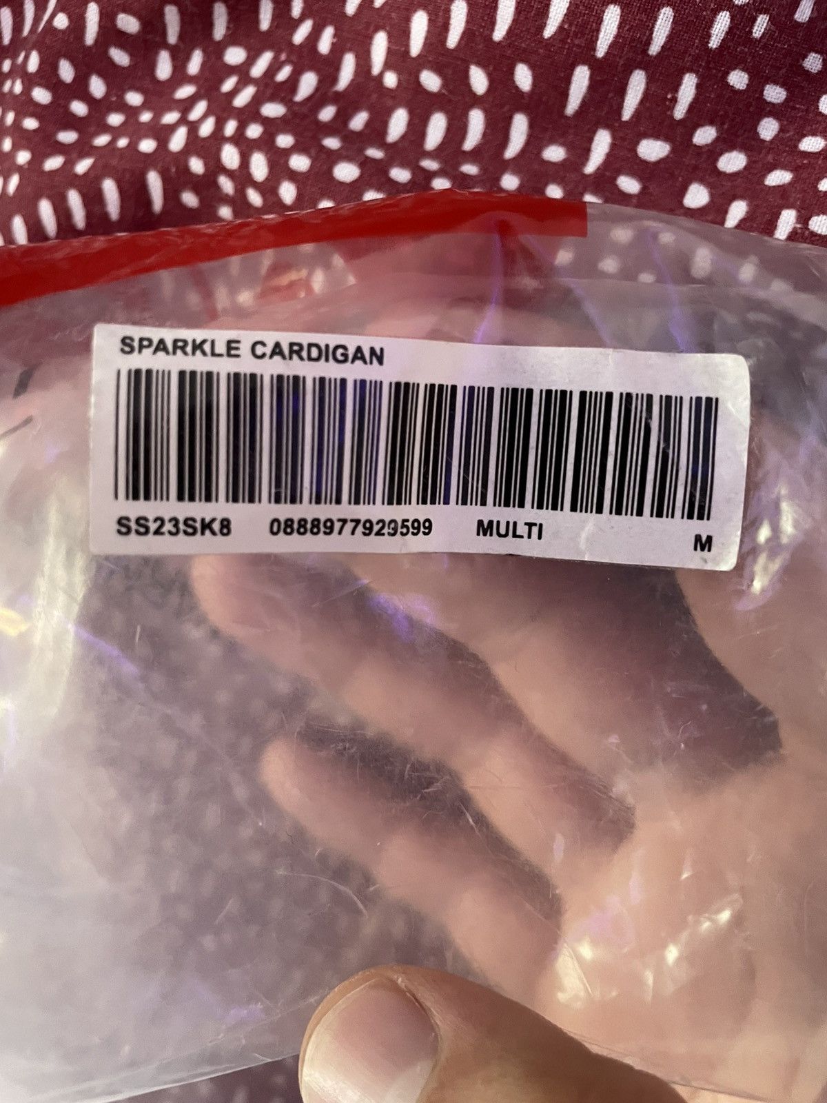 Supreme FW23 sparkle cardigan Size US M / EU 48-50 / 2 - 19 Thumbnail