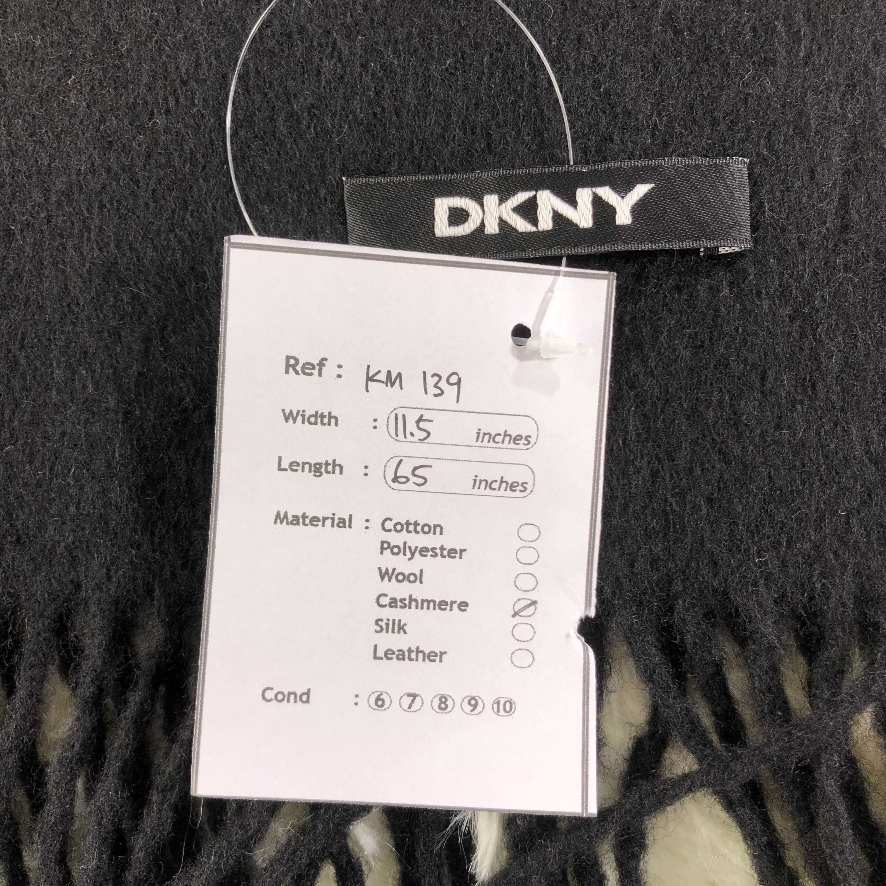 DKNY × Vintage DKNY Scarf / Muffler / Neckwear - KM139 Size ONE SIZE - 5 Thumbnail