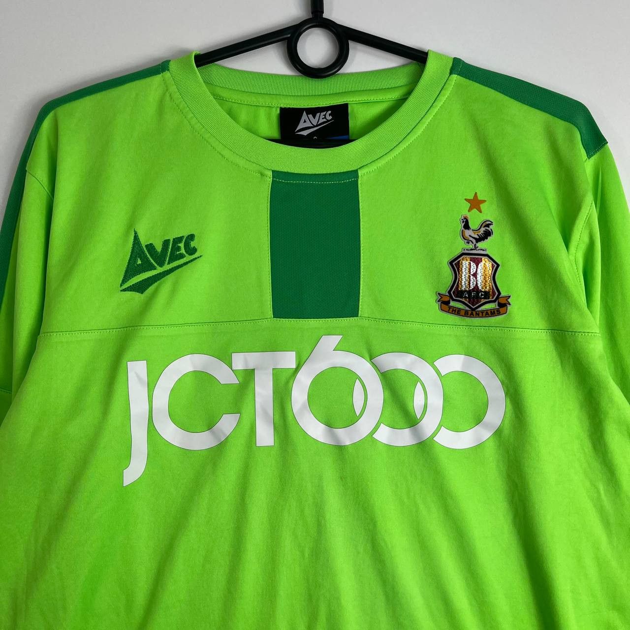 Other Bradford City Goalkeeper Shirt Long Sleeve Jersey Avec Sz S Size US S / EU 44-46 / 1 - 2 Thumbnail