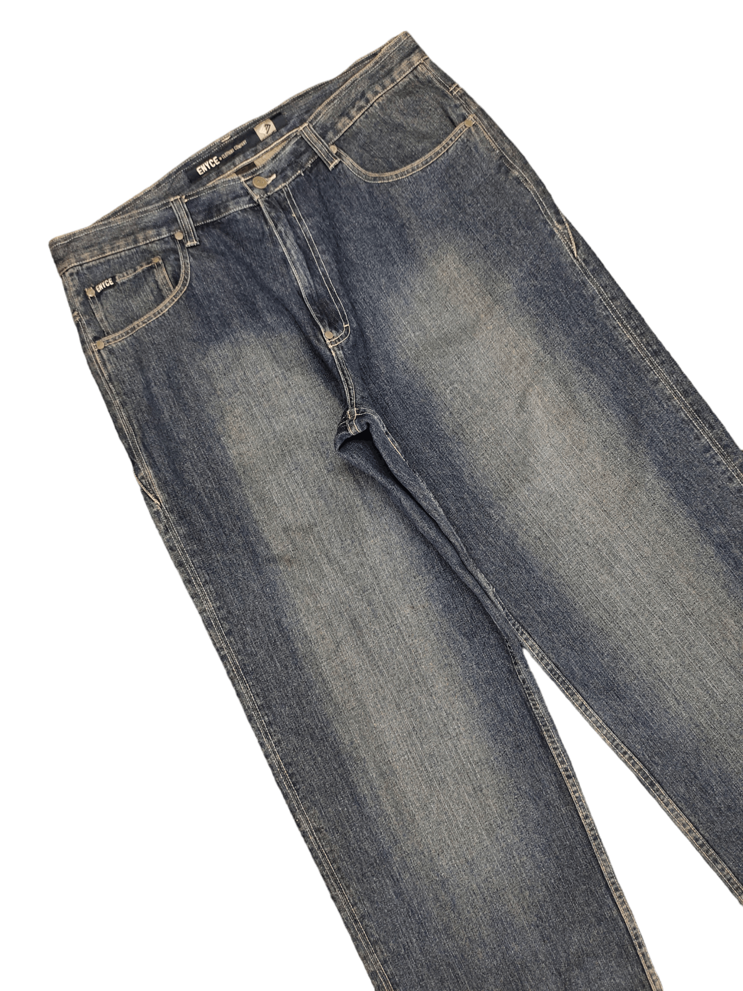 Enyce Vintage Y2k Enyce Denim Baggy Pants Wide Leg Streetwear Size US 36 / EU 52 - 6 Thumbnail