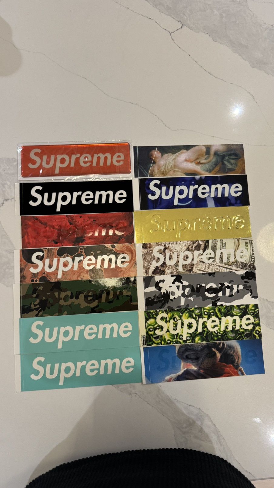 Supreme Supreme Box Logo Sticker Lot collection Size ONE SIZE - 4 Thumbnail