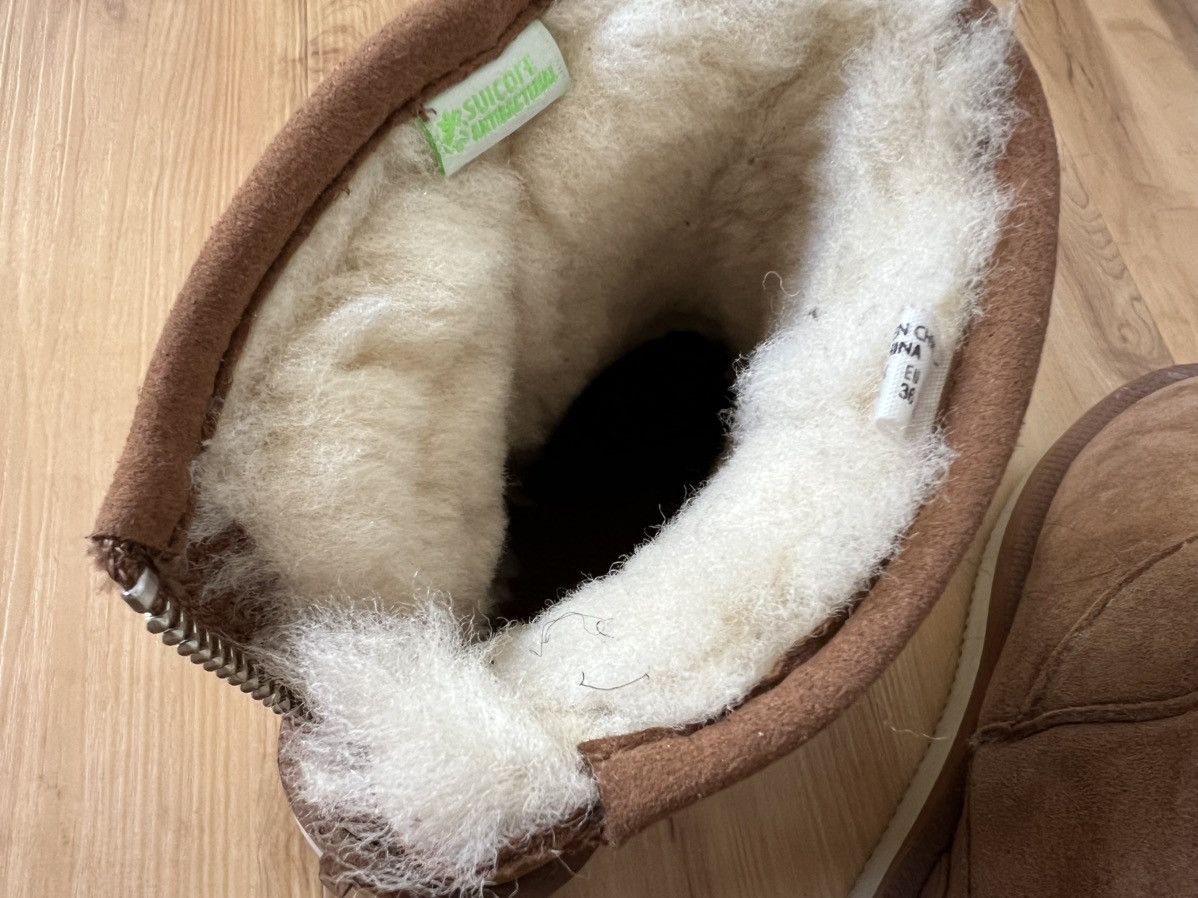 Suicoke Suicoke ELS M2ab Mid Suede Shearling Lined Ankle Boots Size US 7 / IT 37 - 9 Thumbnail