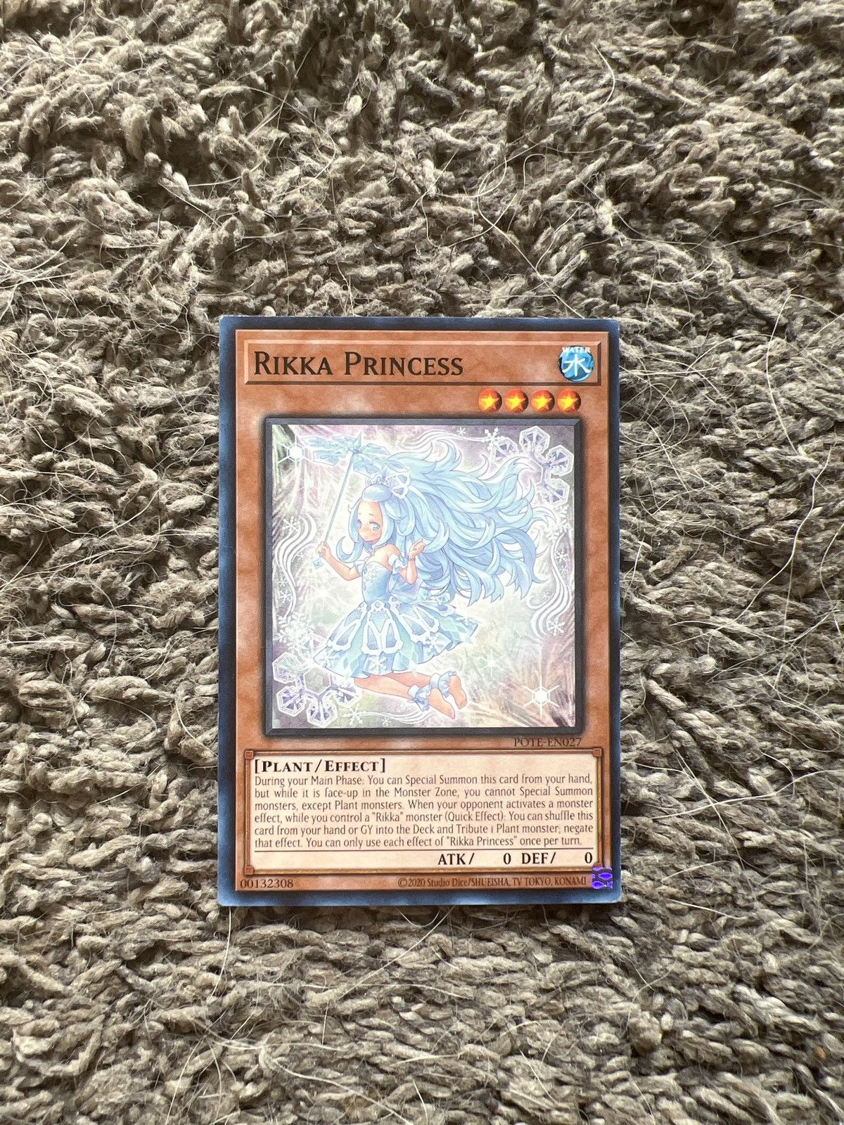 Hypebeast 2020 Konami Yu-Gi-Oh! Rikka Princess Card Size ONE SIZE - 1 Thumbnail