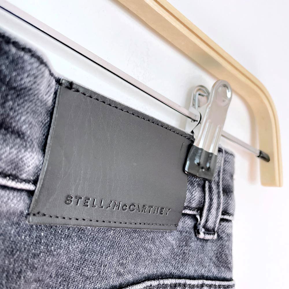 Stella McCartney stella mccartney split raw hem straight jeans Size 24" / US 00 / IT 34 - 4 Thumbnail