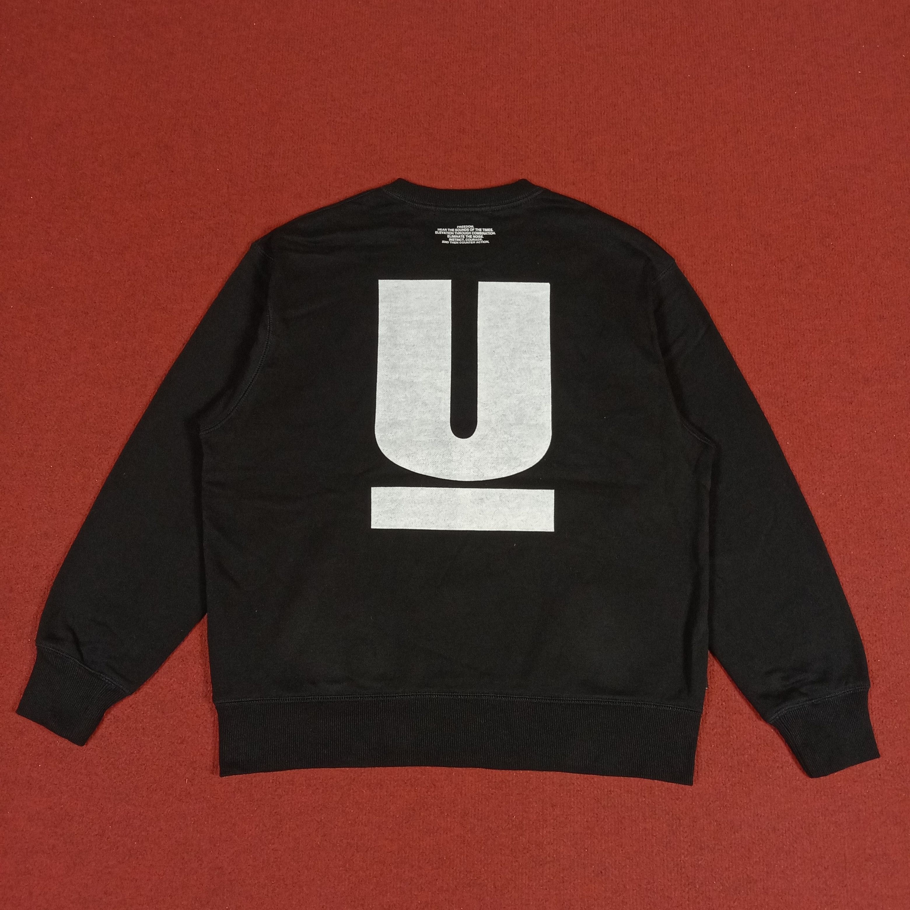 Japanese Brand GU X Undercover Fashion Style Custom Logo Sweatshirt Size US M / EU 48-50 / 2 - 1 Thumbnail