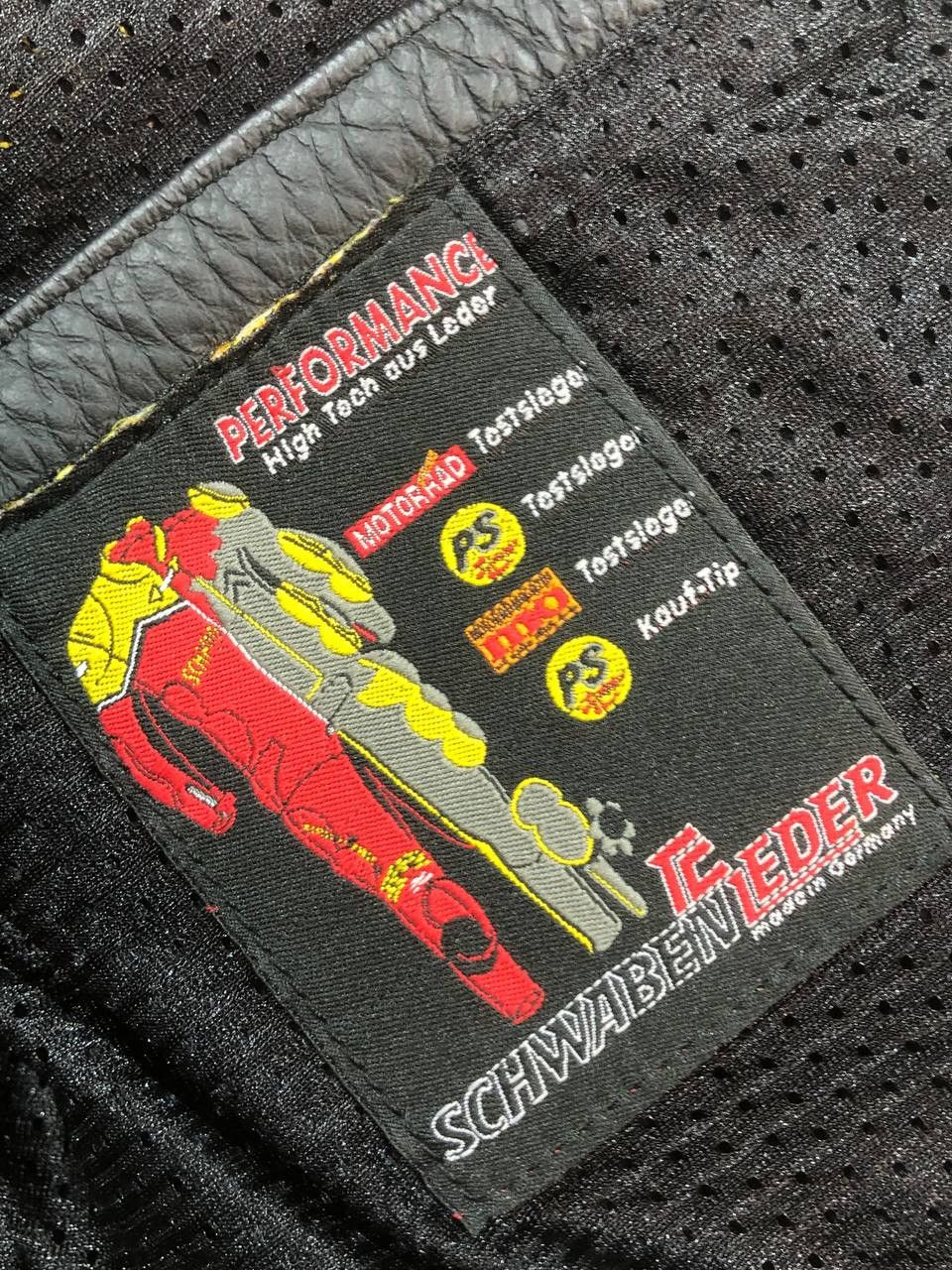 Genuine Leather × NASCAR Schwabenleder Racing Moto Leather Jacket Size US M / EU 48-50 / 2 - 9 Thumbnail