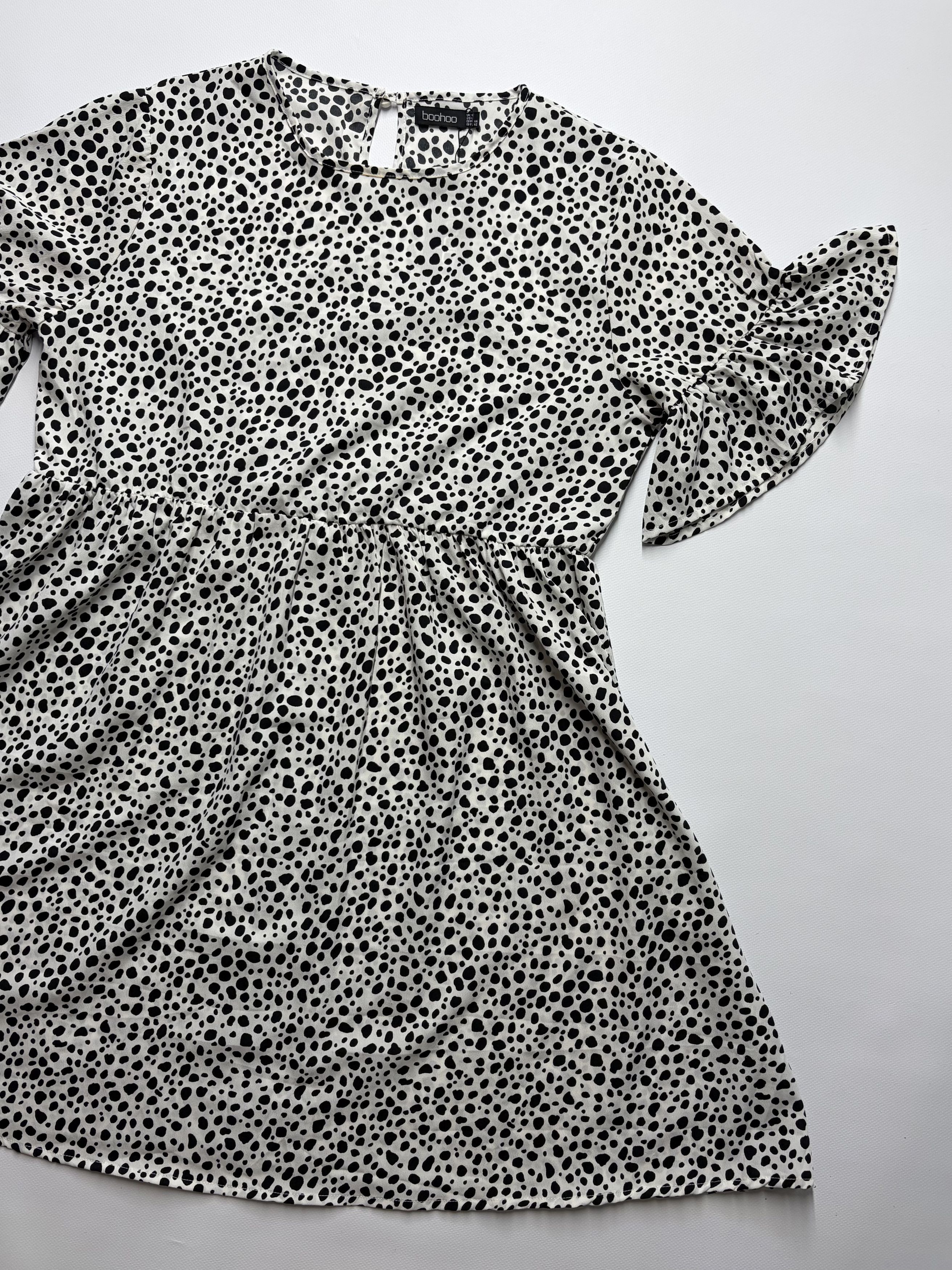 Vintage Vintage Women's Printed Dress Size L / US 10 / IT 46 - 3 Thumbnail