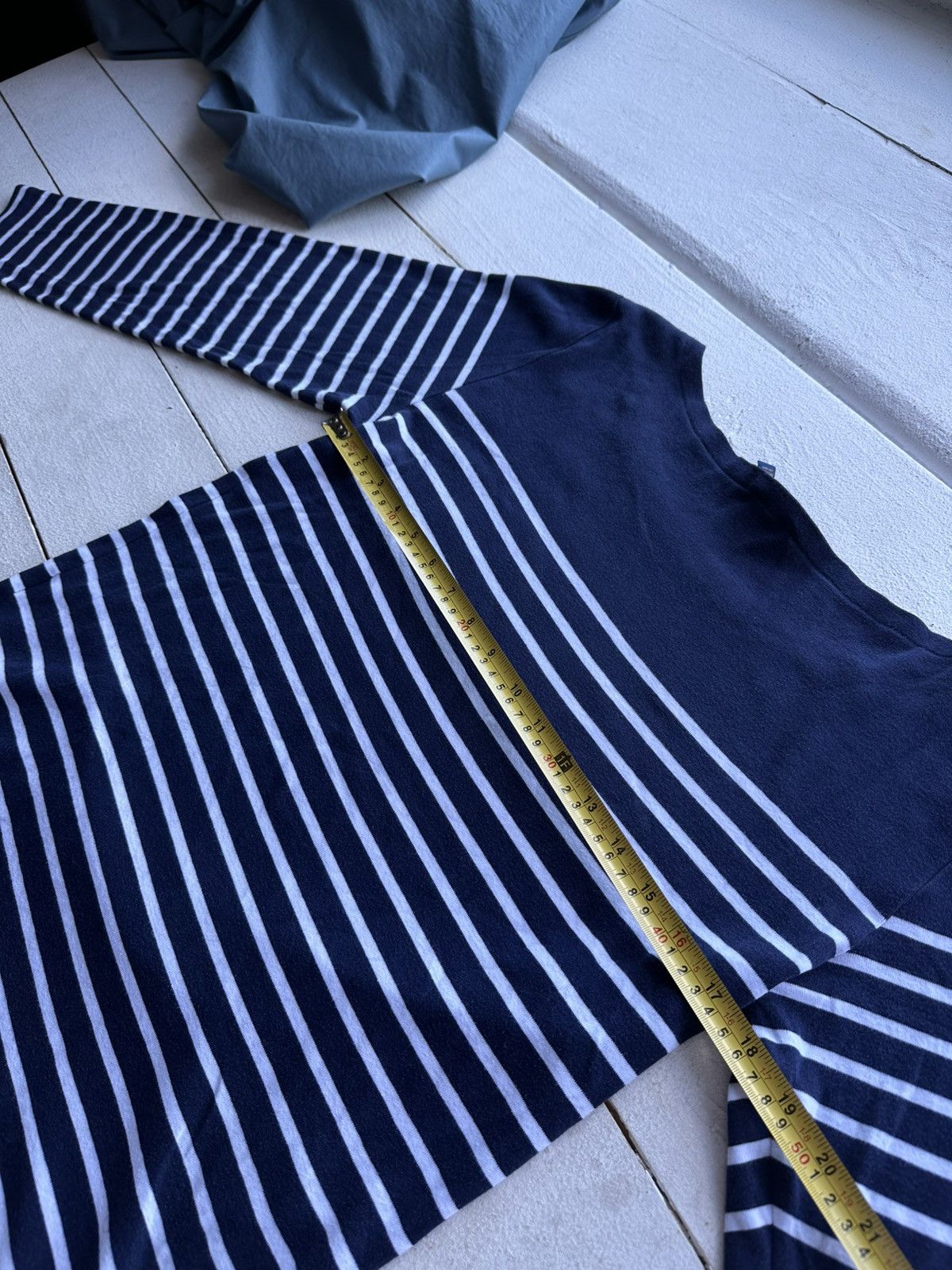 Ralph Lauren 🚨VNTG RALPH LAUREN MARINE STRIPED LONGSLEEVE TANK TOP Size XL / US 12-14 / IT 48-50 - 10 Thumbnail