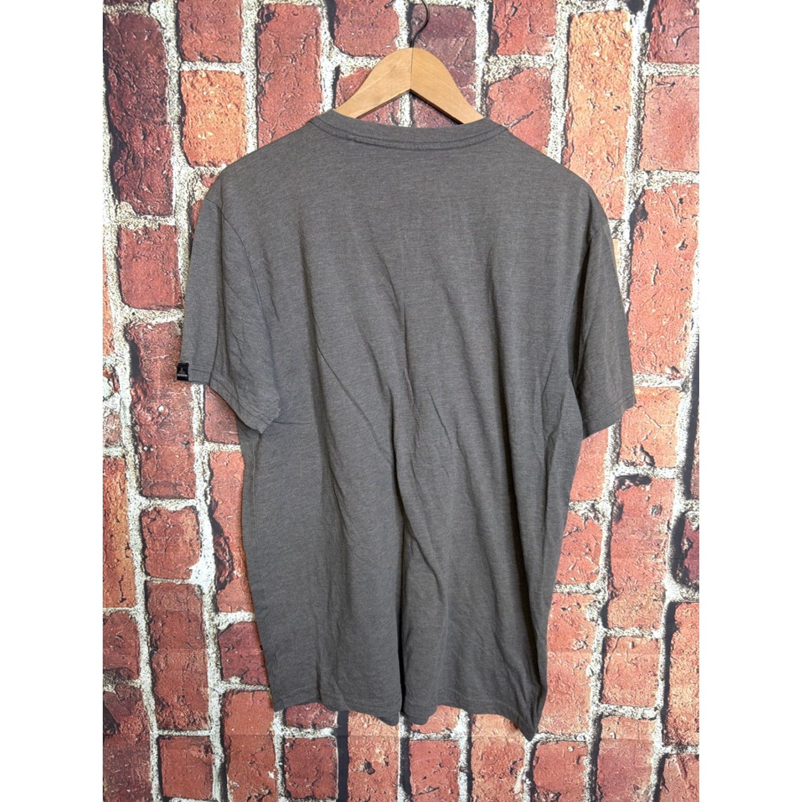 Prana PrAna Shirt Mens L Gray Short Sleeve Tee Size US L / EU 52-54 / 3 - 3 Thumbnail