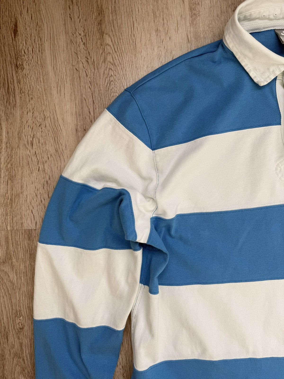 Nike Rare vintage Nike stripe rugby polo Size US XL / EU 56 / 4 - 6 Thumbnail