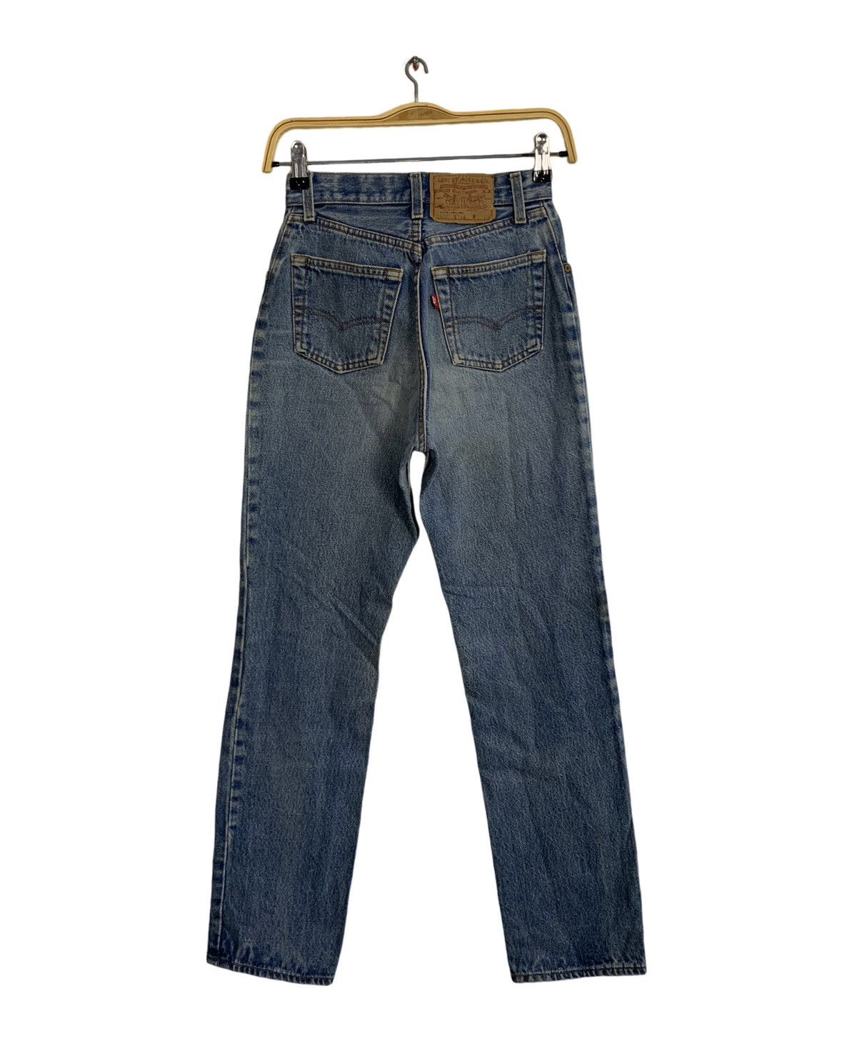 Levi's 90s Levis Strauss Lot 26501-0116 Denim Jeans Straight Cut Size 24" / US 00 / IT 34 - 2 Thumbnail