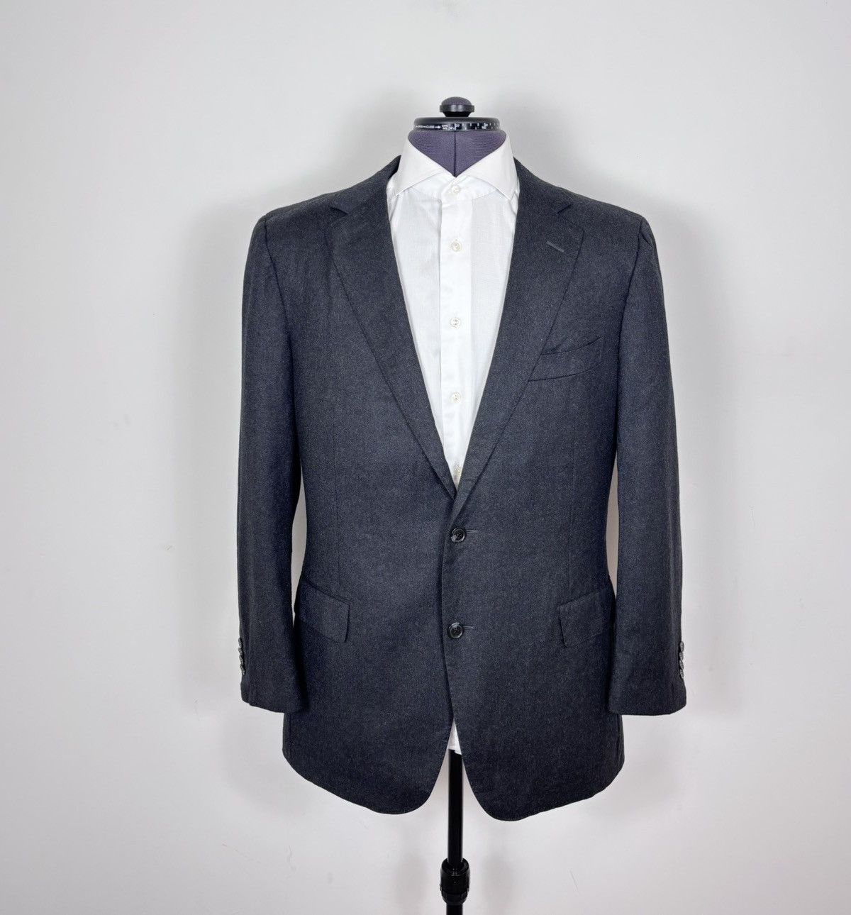 Suitsupply Suitsupply Men’s Charcoal Gray Wool Blazer Jacket 2-Buttons Size 42R - 1 Thumbnail