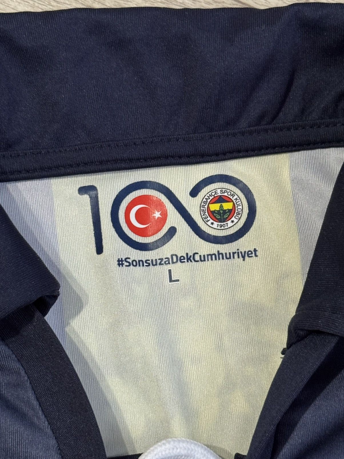 Vintage Limited Fenerbahce 2023/24 100th Anniversary Jersey Official Size US L / EU 52-54 / 3 - 4 Thumbnail