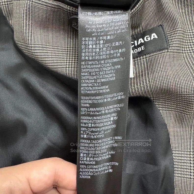 Balenciaga Balenciaga Plaid Blazer Jacket. Size US L / EU 52-54 / 3 - 4 Thumbnail