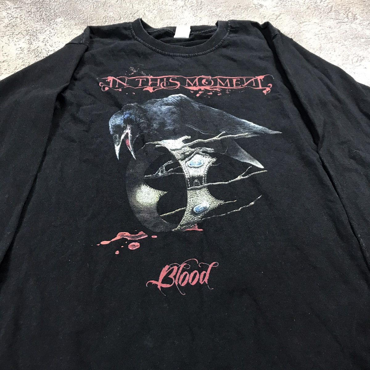 Vintage Vintage Y2K Graphic Tee Dark Horror Band Aesthetic Grunge S Size US S / EU 44-46 / 1 - 2 Thumbnail