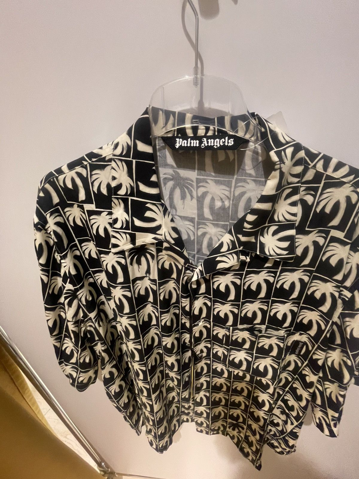 Palm Angels Palm Angels Dripping Palms Shirt Size US XL / EU 56 / 4 - 2 Thumbnail