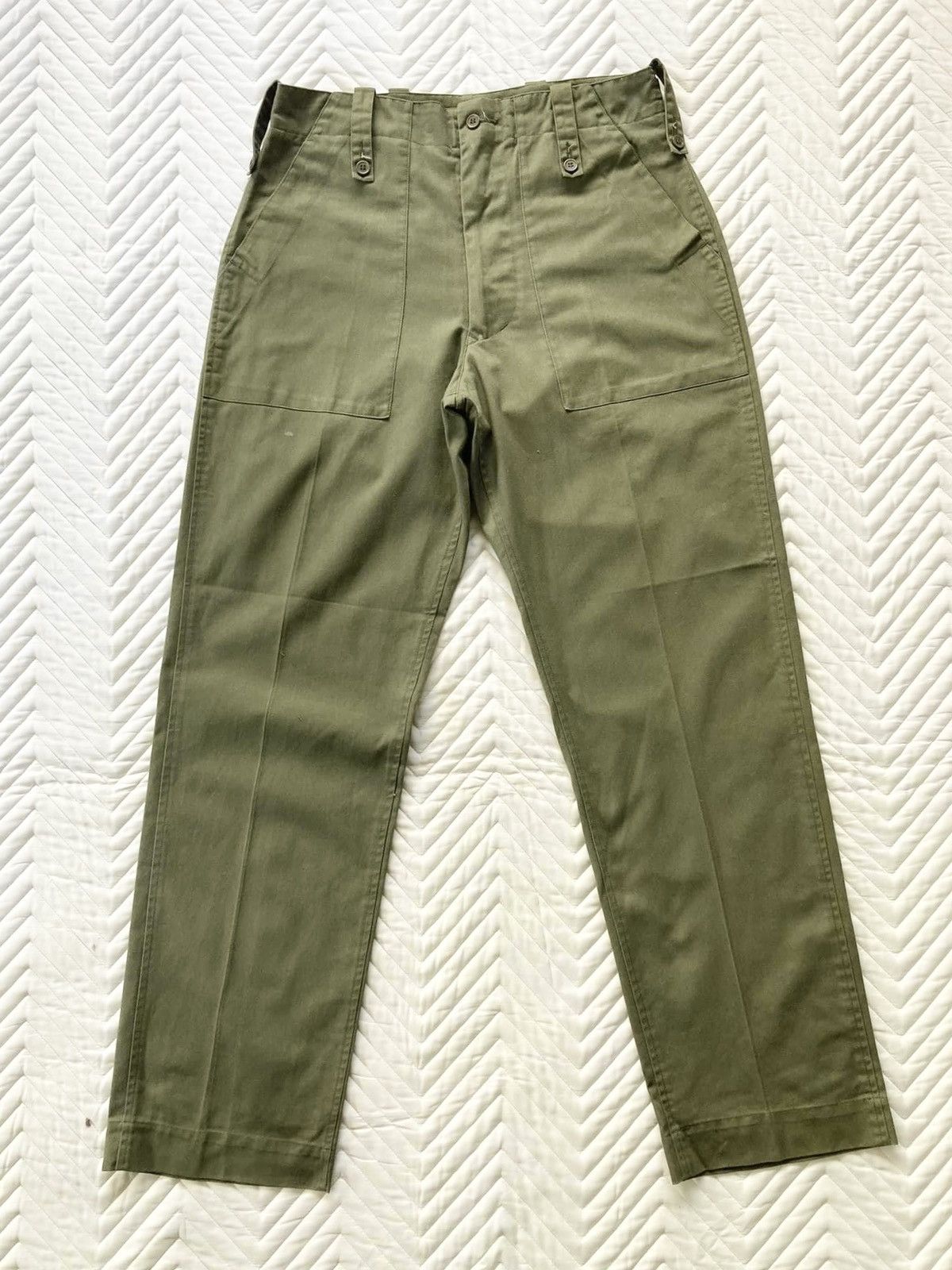 Vintage True Vintage 80s/70s British Army Trouser Pant Size US 32 / EU 48 - 1 Thumbnail