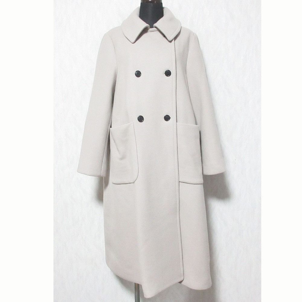 Other Other IENA Melton Double Breasted A Line Coat Textile Outerwear 23020900129040 DUTY FREE for USA Size ONE SIZE - 1 Thumbnail