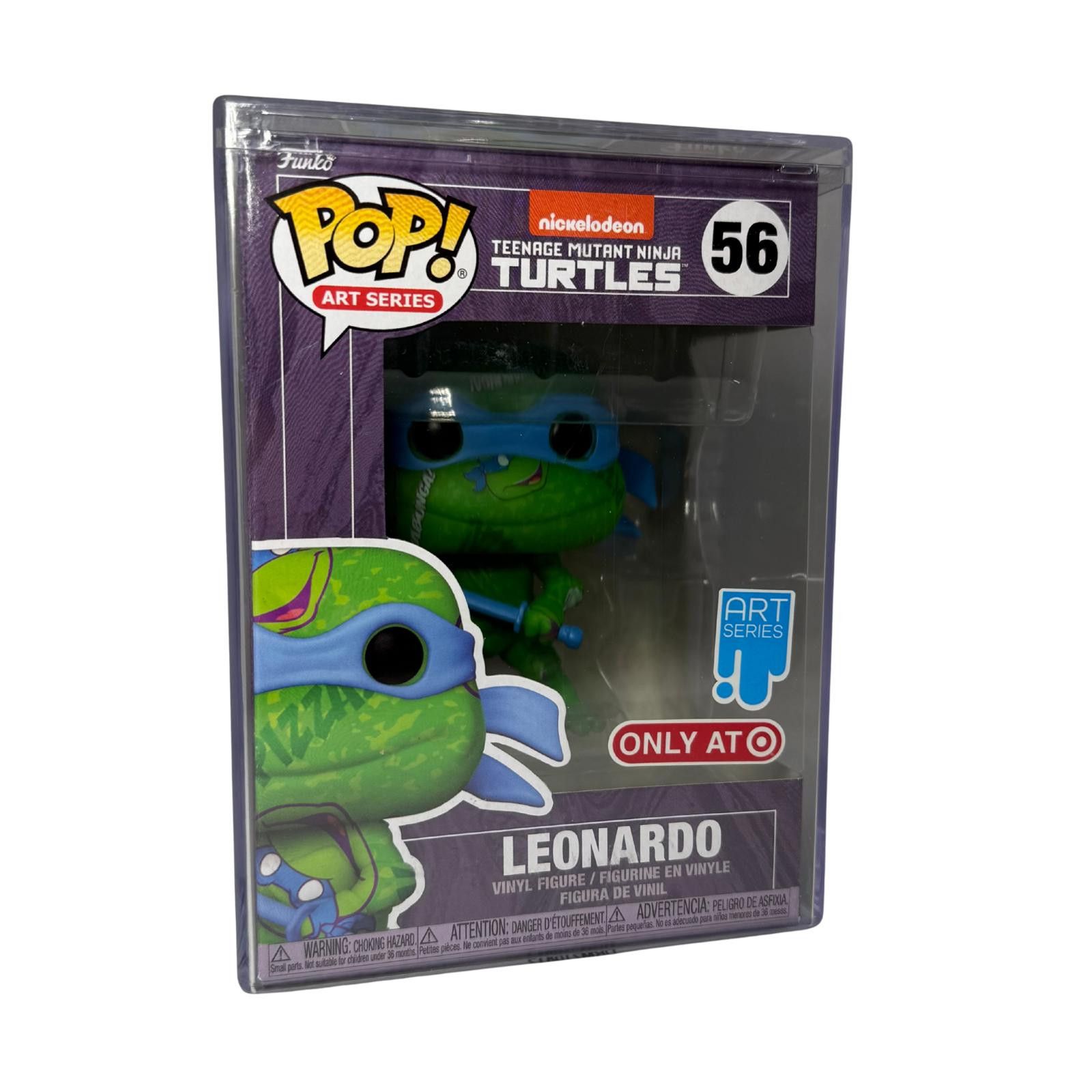 Other NIB Funko Pop! Art Series Leonardo Vinyl Figure w/ Hard Case Size ONE SIZE - 2 Thumbnail