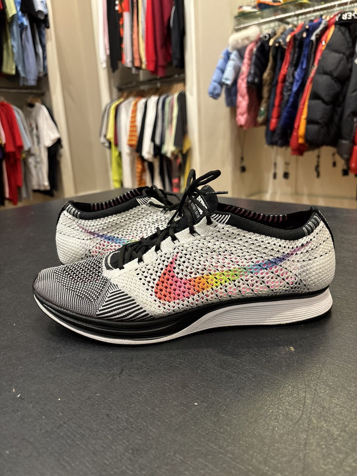 Nike Nike Flyknit Racer Be True Size US 12.5 / EU 45-46 - 1 Thumbnail