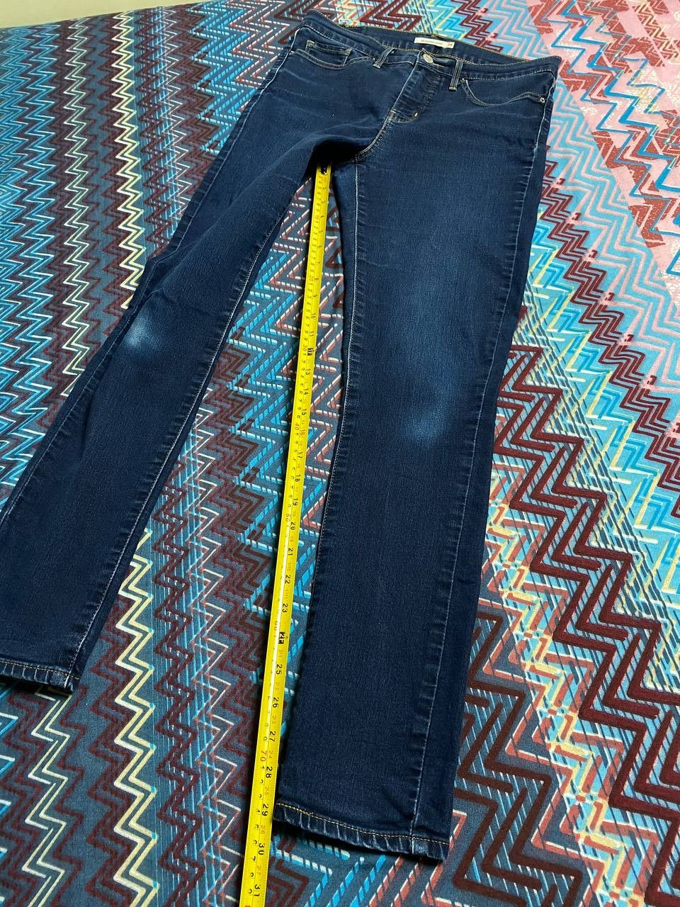 Levi's × Vintage Levis 311 Shaping Skinny Faded Distresed Size 29" - 16 Thumbnail