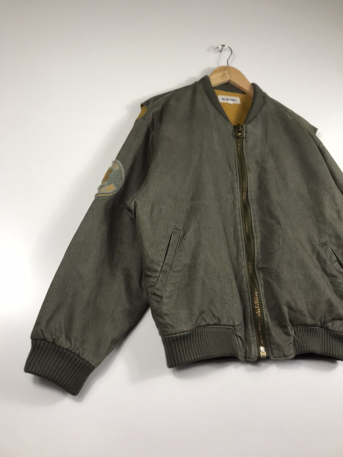 Blue Blue Japan × Japanese Brand ⚡️Vintage Blue Way Clothing.Co Bomber Jacket Size US S / EU 44-46 / 1 - 3 Thumbnail