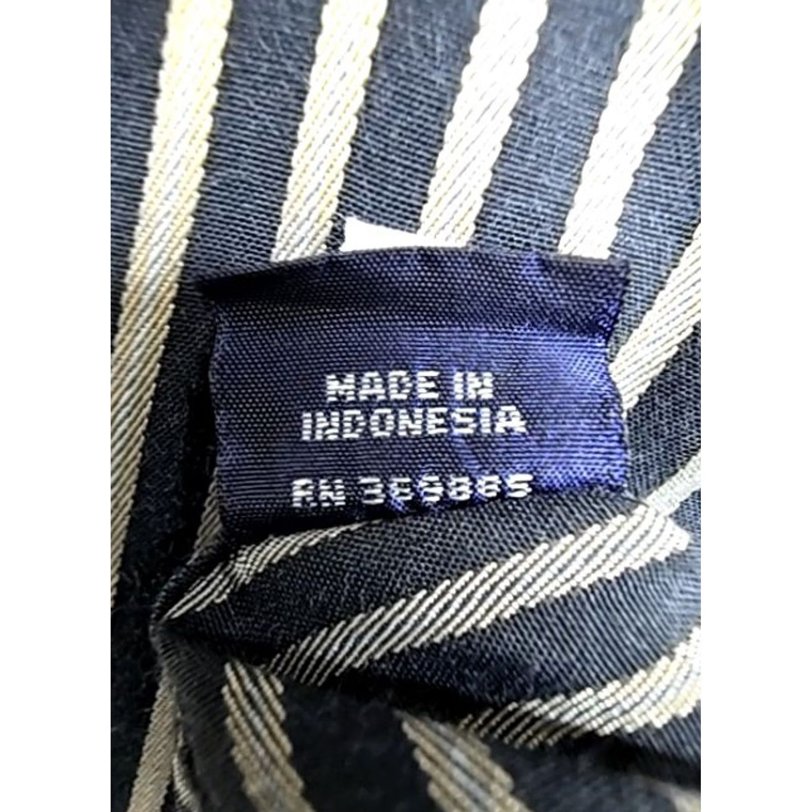 Polo Ralph Lauren Polo Ralph Lauren Dress Shirt Polo by Ralph Lauren Striped Black White Custom Fit Men's S Size 36R - 4 Thumbnail