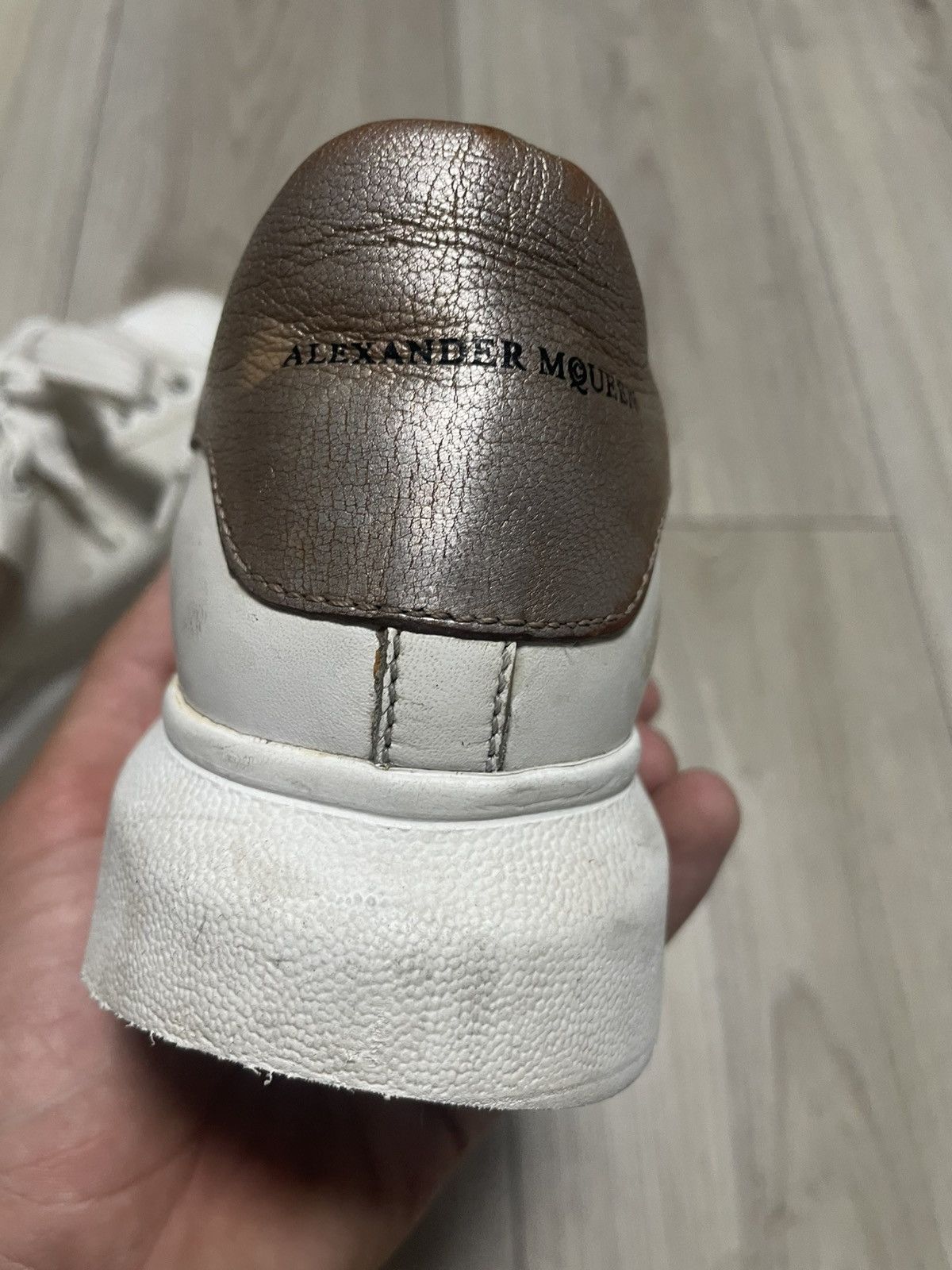 Alexander McQueen Alexander McQueen Basic Sneakers 462217 Unisex Size US 8 / IT 38 - 21 Thumbnail
