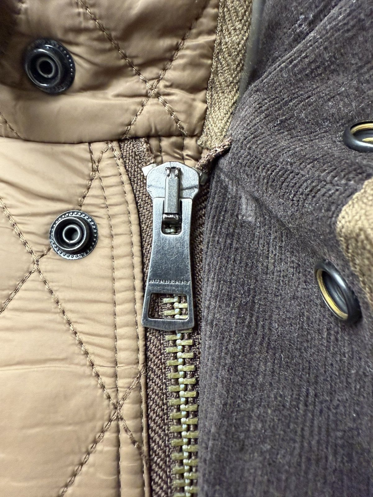 Burberry Burberry brit men’s mushroom Russell quilted jacket large Size US L / EU 52-54 / 3 - 15 Thumbnail
