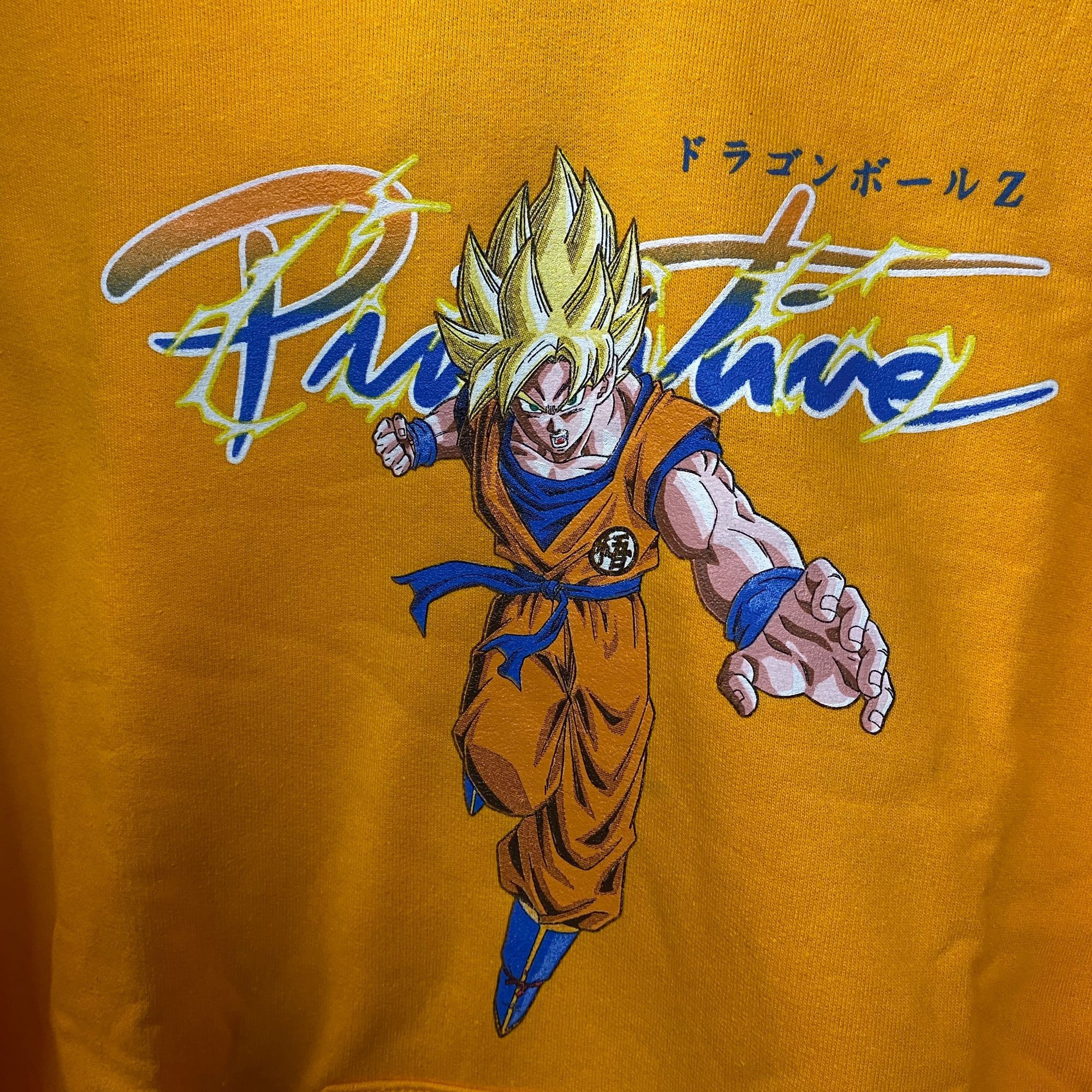Primitive Primitive x Dragon Ball Z Super Saiyan Goku Gold Anime Hoodi Size US S / EU 44-46 / 1 - 2 Thumbnail