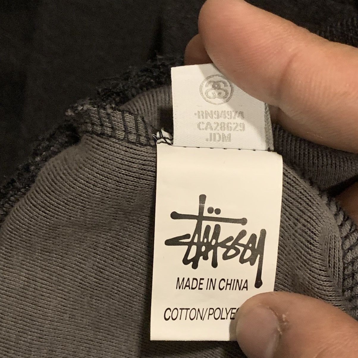 Stussy VINTAGE STUSSY DLEEVES TAPE LOGO HOODIE Size US M / EU 48-50 / 2 - 13 Thumbnail