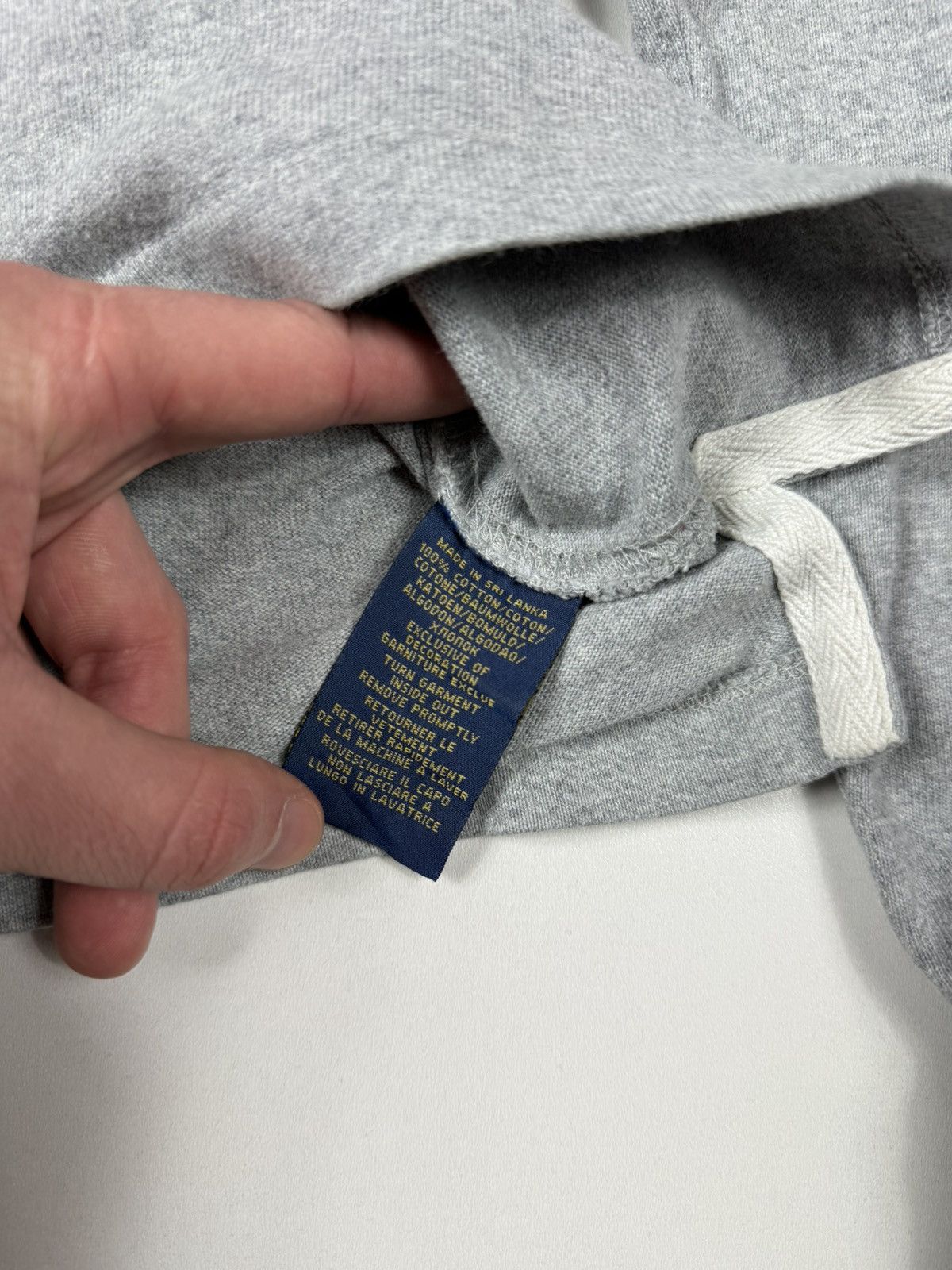 Polo Ralph Lauren Vintage Polo Ralph Lauren 67 Rugby Shirt Grey Size US M / EU 48-50 / 2 - 8 Thumbnail