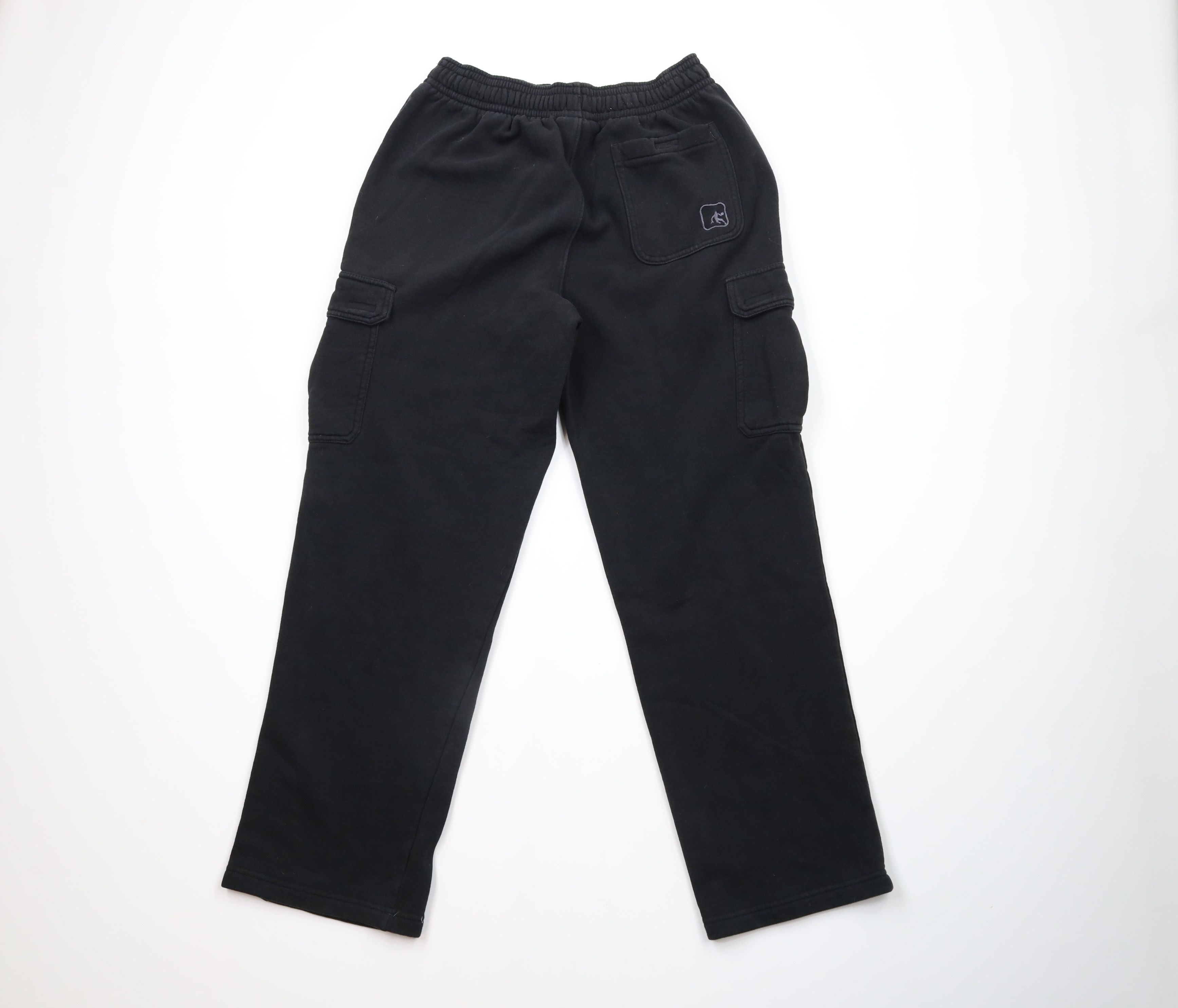 Vintage Vintage And1 And One Basketball Leg Cargo Sweatpants Black Size US 34 / EU 50 - 8 Thumbnail