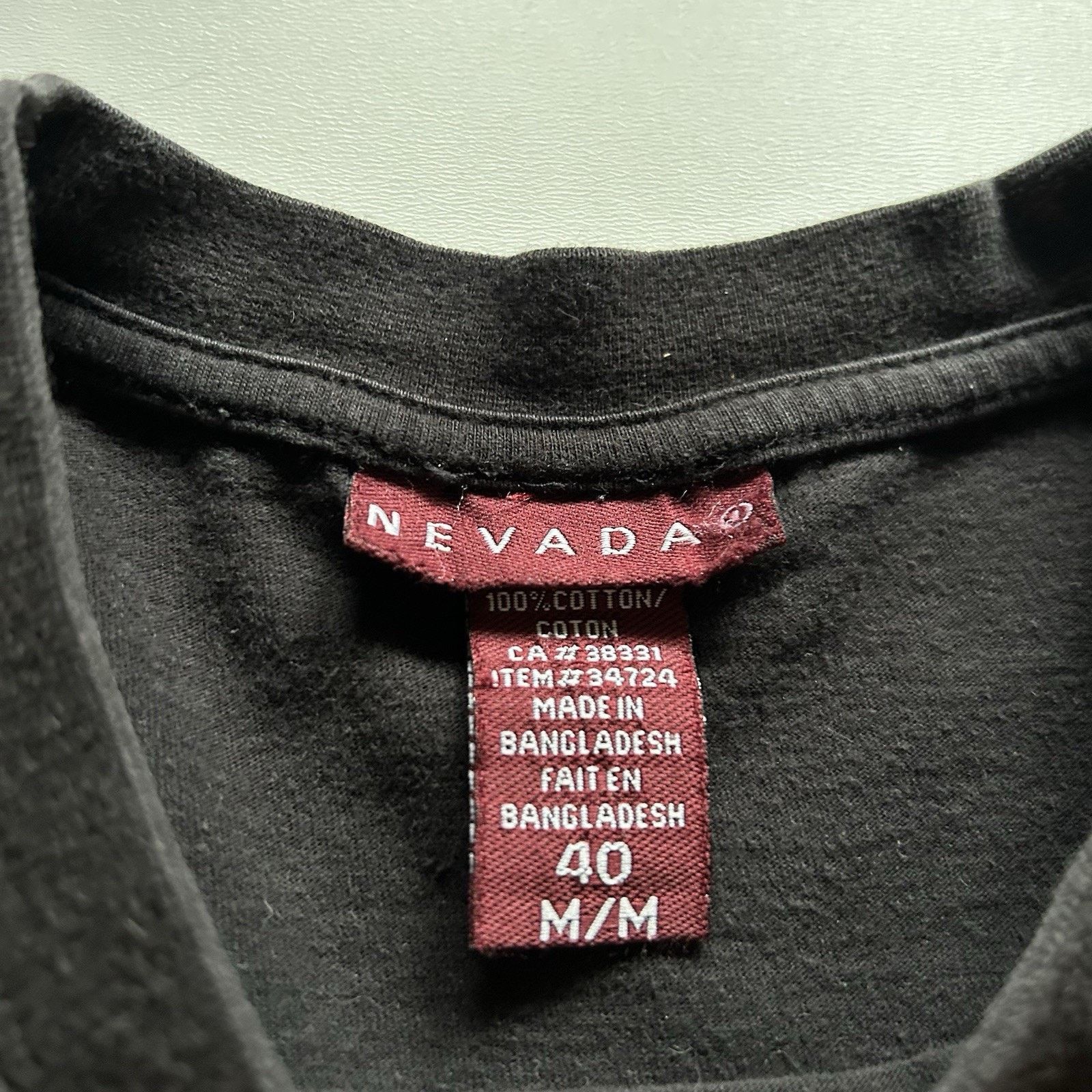 Vintage Vintage Y2K Sun Faded Black Blank T Shirt Medium 100% Cotton Size US M / EU 48-50 / 2 - 3 Thumbnail