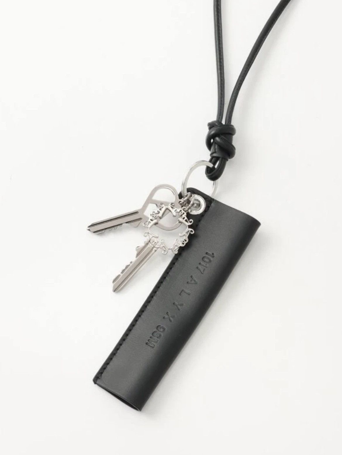 1017 ALYX 9SM ALYX 1017 9SM Leather Keychain Size ONE SIZE - 3 Thumbnail