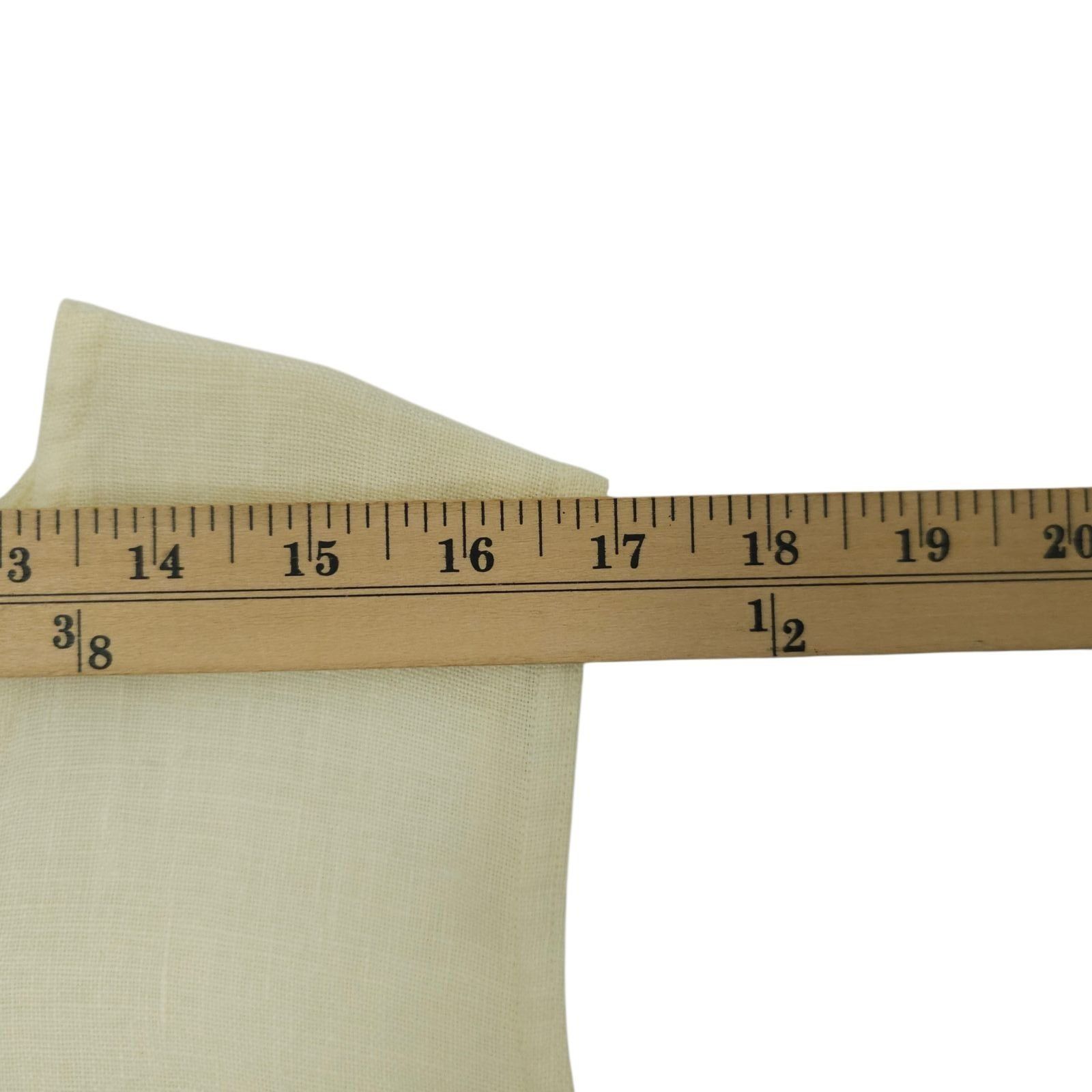 Other What's Up Linen Tank Top Shirt Womens L Ivory Sleeveless Size L / US 10 / IT 46 - 8 Thumbnail