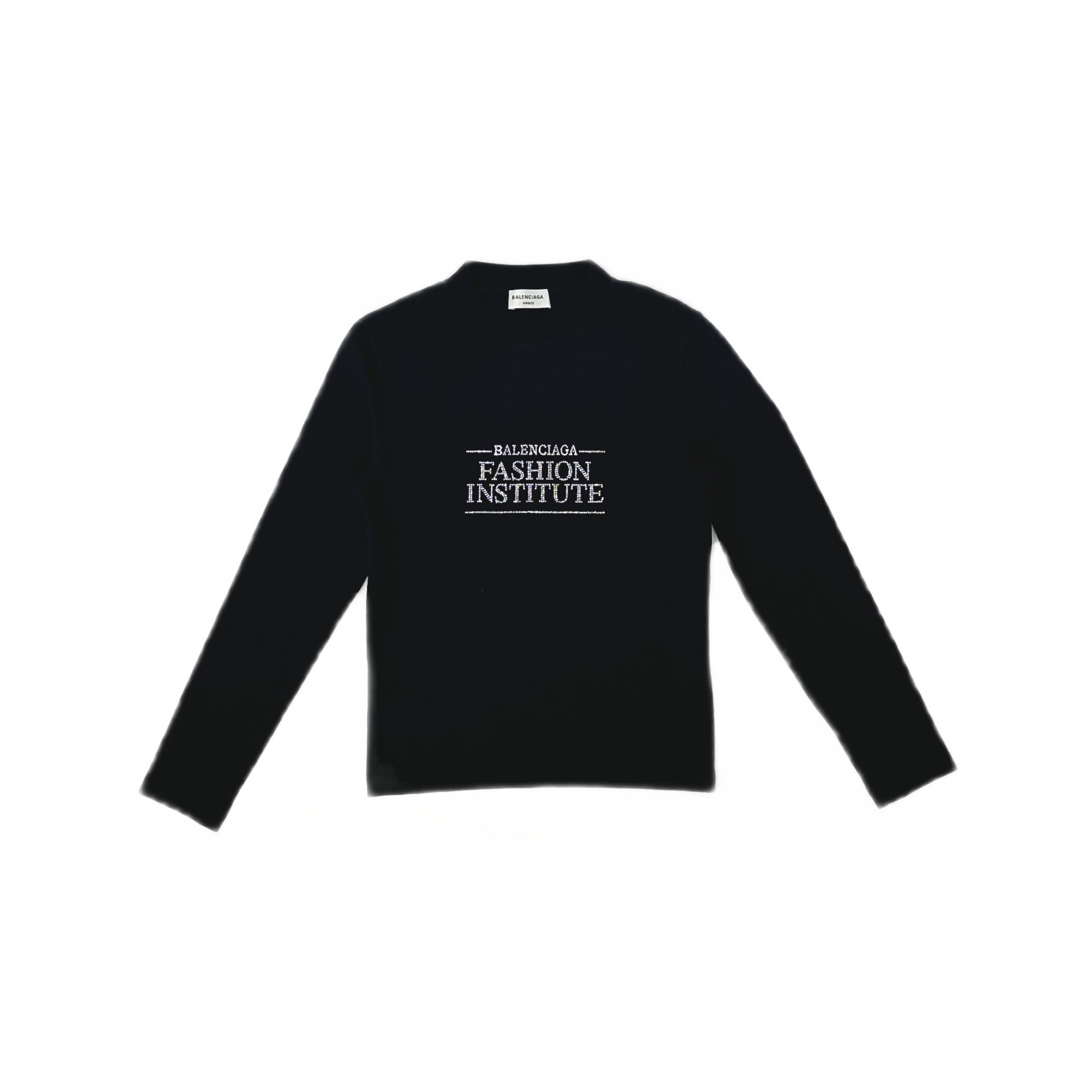 Balenciaga Balenciaga Fashion Institute Long Sleeve T-Shirt Size S Size US S / EU 44-46 / 1 - 1 Thumbnail