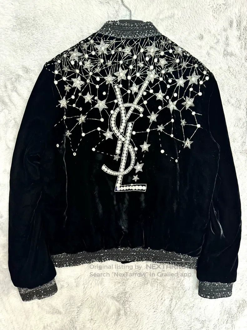 Saint Laurent Paris Saint Laurent Paris Starry Jacket Size XS / US 0-2 / IT 36-38 - 3 Thumbnail