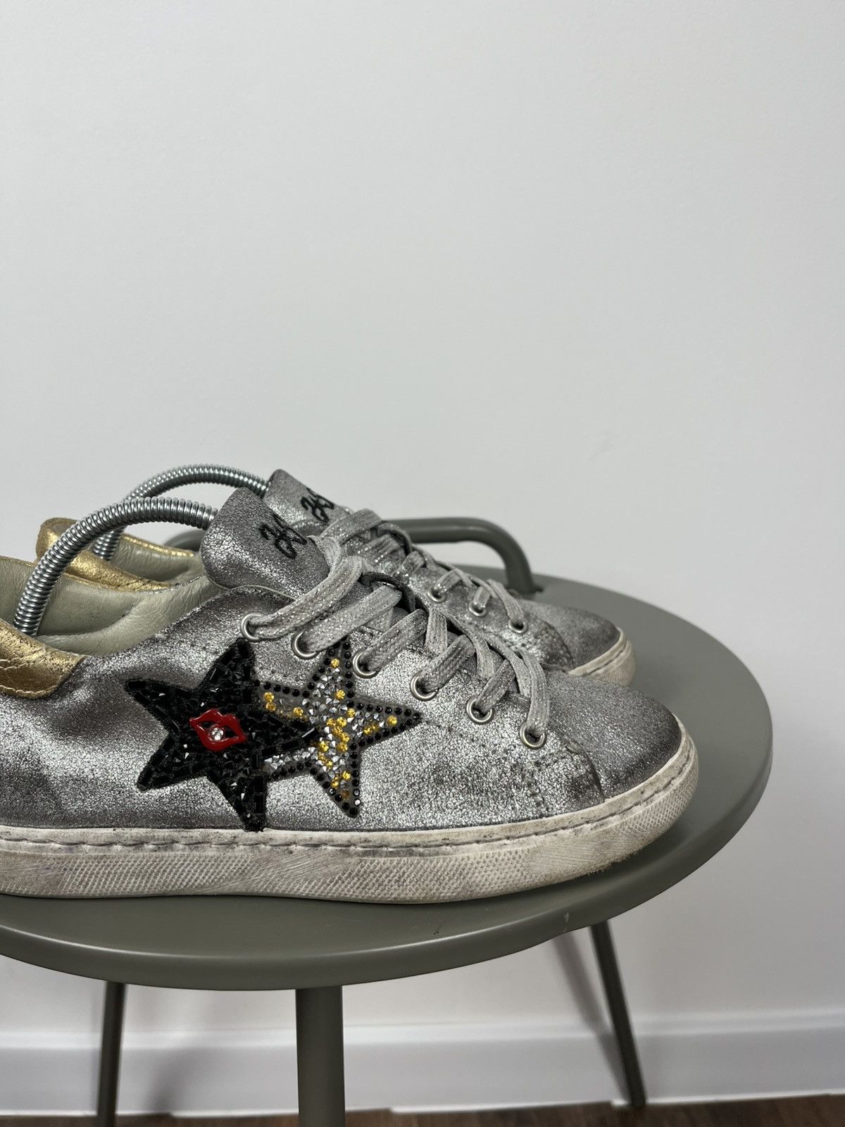 Golden Goose Golden Goose Glitter Star Sneakers Women’s EU 36 Size US 6 / IT 36 - 5 Thumbnail