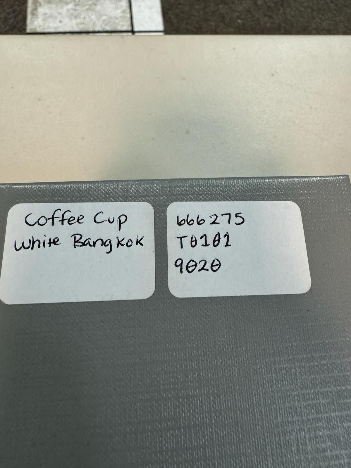Balenciaga o1rshd1 Q:2/ Size: OS/ Bangkok Porcelain Coffee Cup in White Size ONE SIZE - 11 Thumbnail