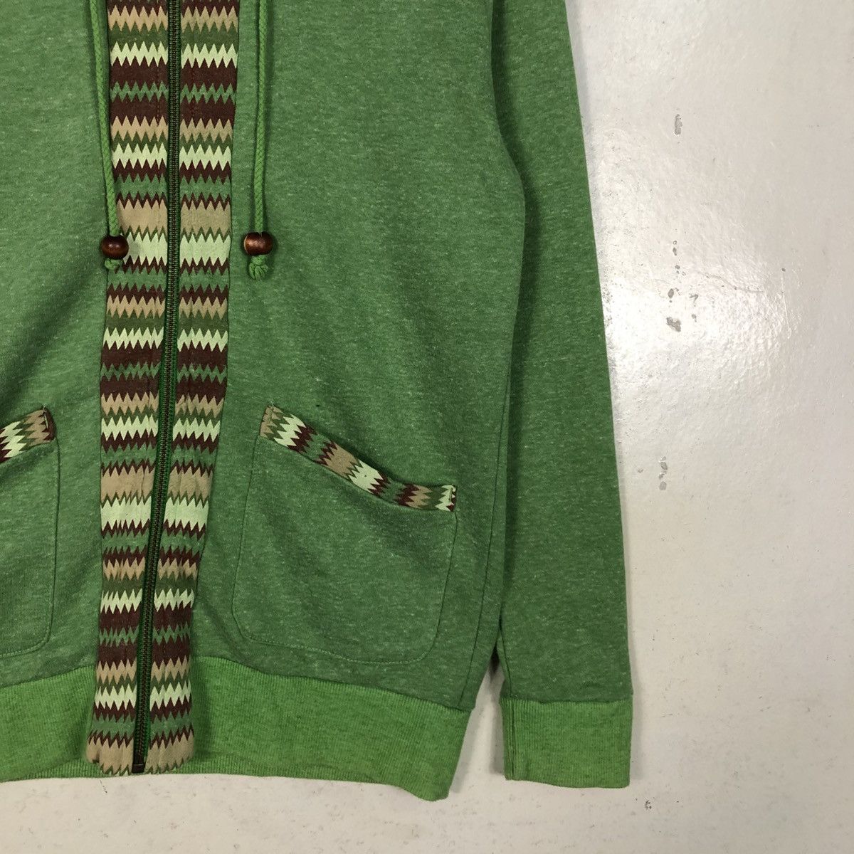 Beams Japan 📌Zipper Hoodie Beams Hearts Navajo Chimayo Design Size US M / EU 48-50 / 2 - 7 Thumbnail