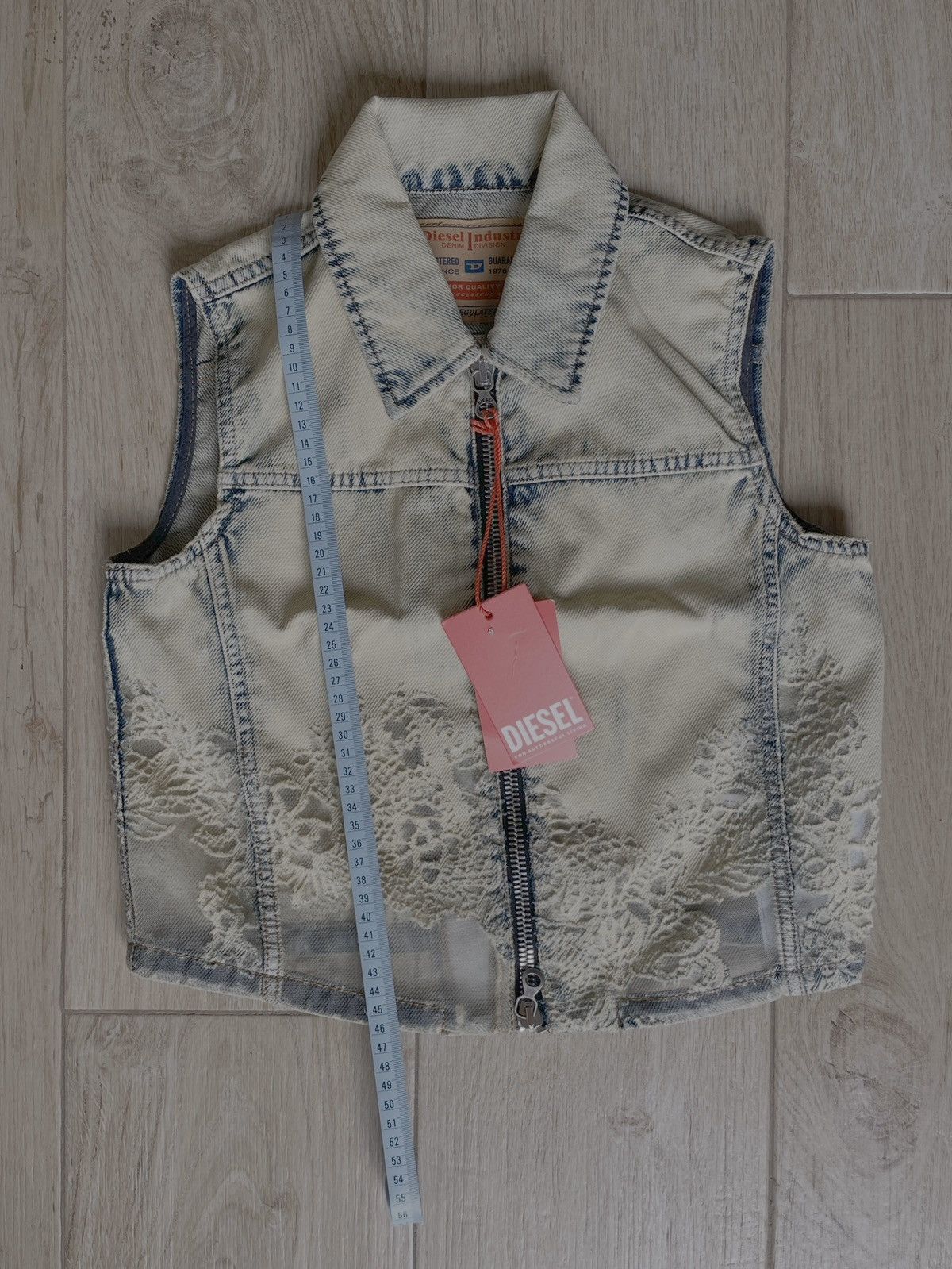 Diesel Diesel Denim Vest Size XS / US 0-2 / IT 36-38 - 12 Thumbnail