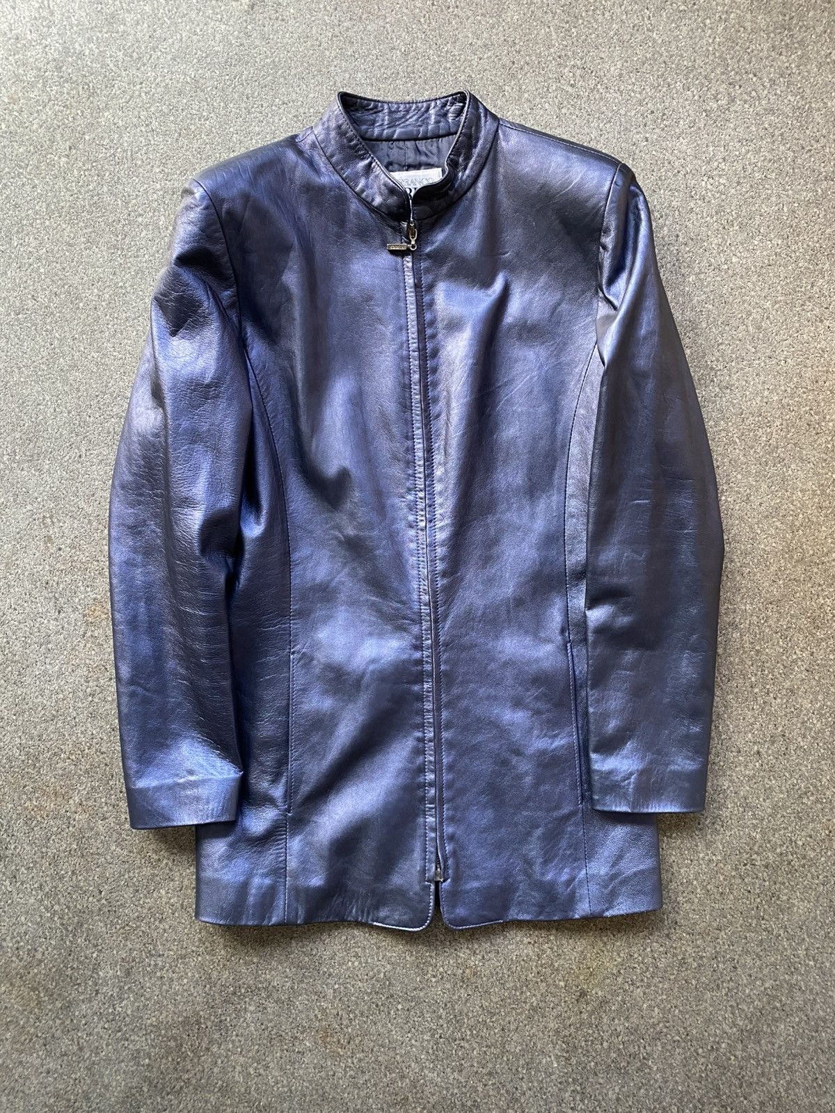Gianfranco Ferre × Vintage Vintage Gianfranco Ferre GF Leather Jacket Size M / US 6-8 / IT 42-44 - 2 Thumbnail